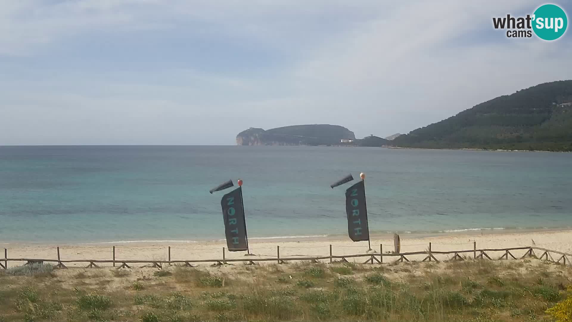 Live webcam La Stalla beach Riviera del Corallo – Alghero – Sardinia – Italy