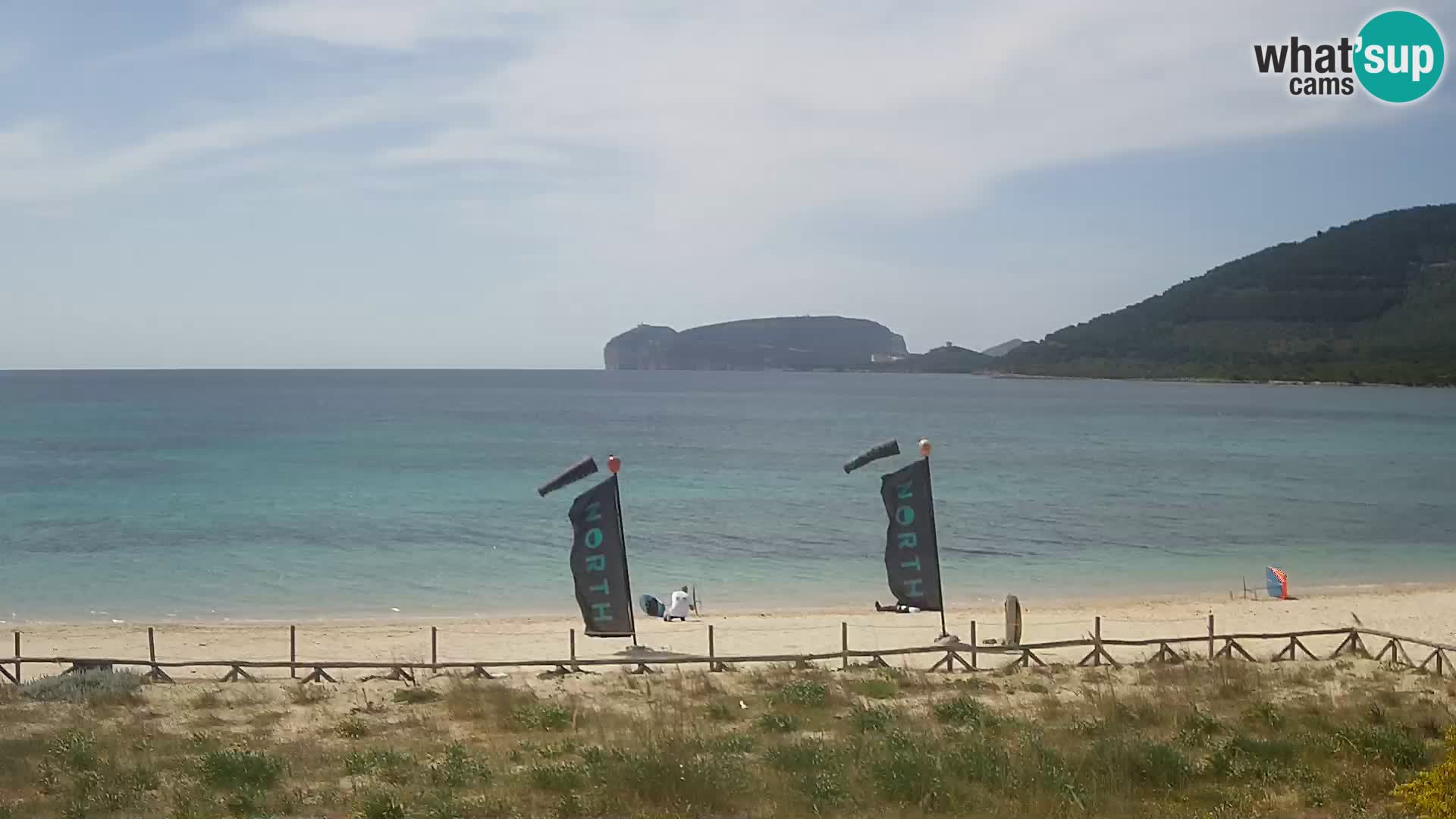 Webcam spiaggia La Stalla Riviera del Corallo – Alghero – Sardegna