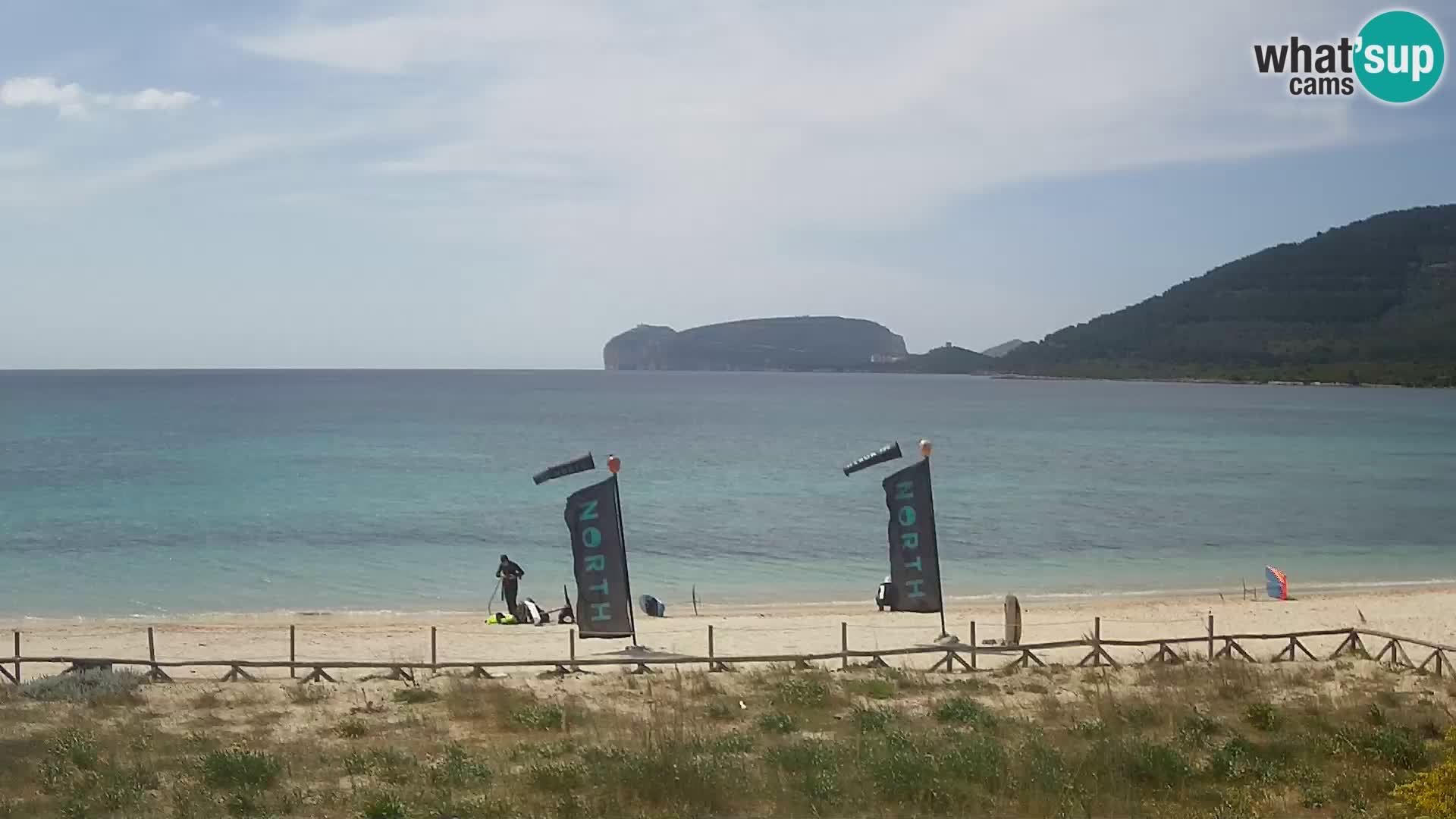 Live webcam La Stalla beach Riviera del Corallo – Alghero – Sardinia – Italy