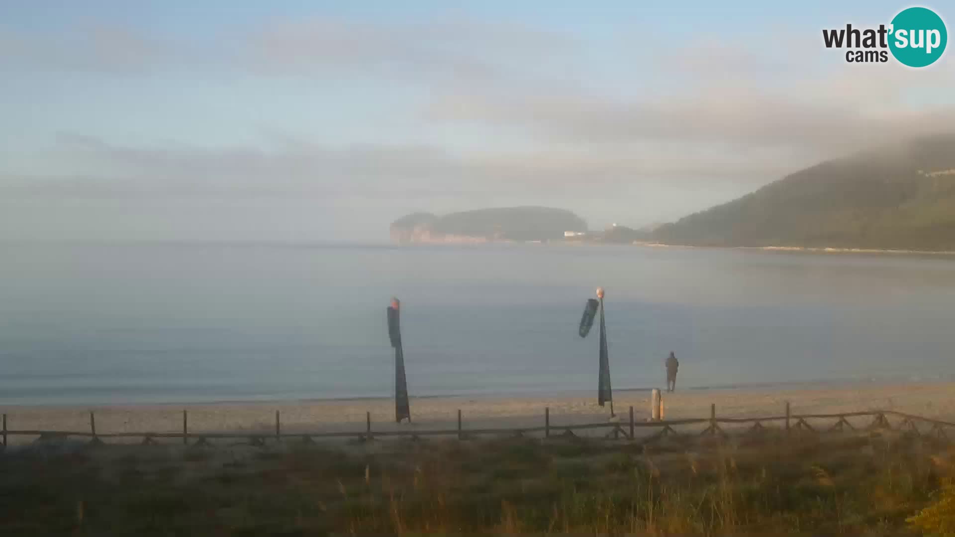 Webcam spiaggia La Stalla Riviera del Corallo – Alghero – Sardegna