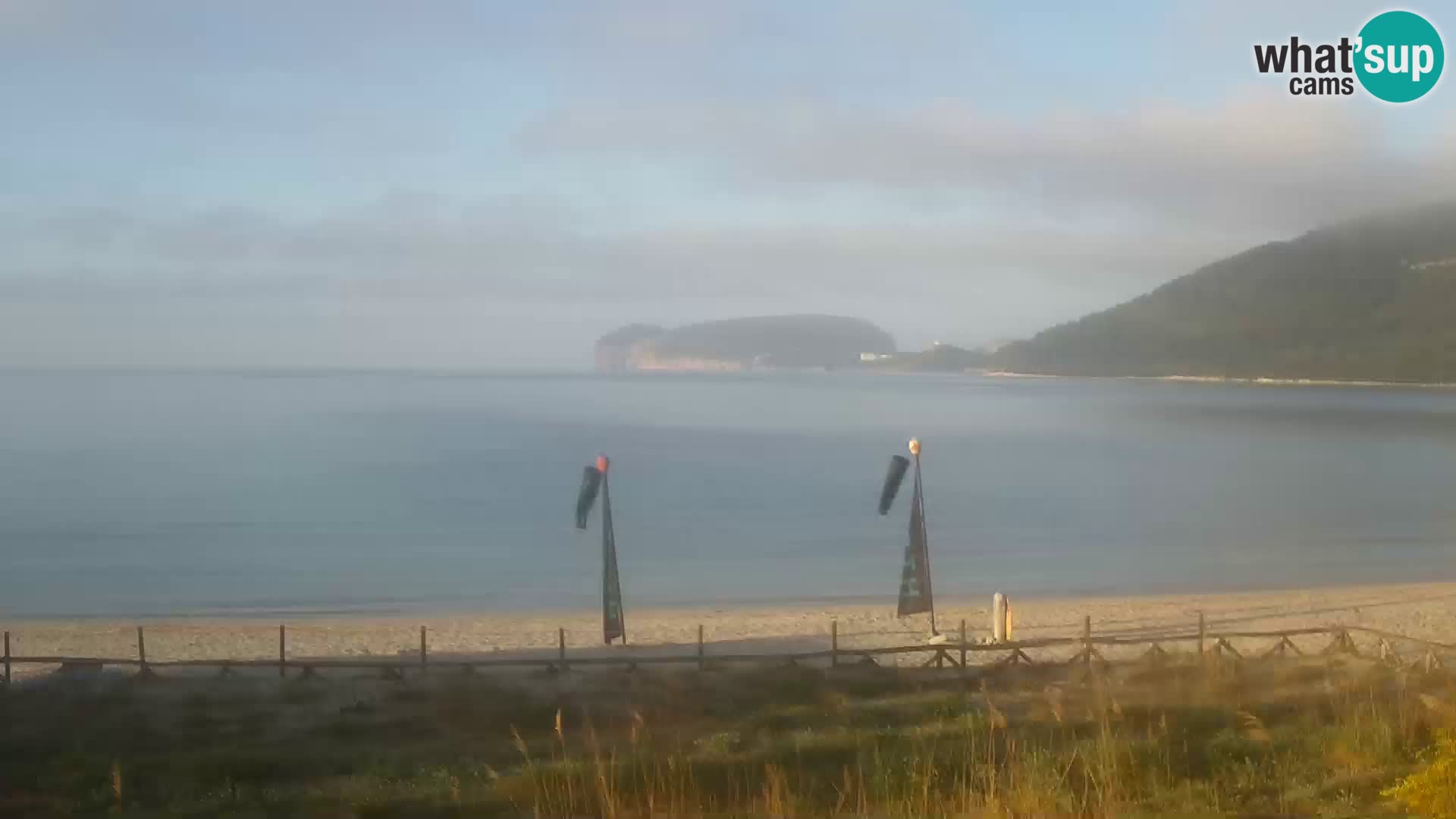 Spletna kamera plaža La Stalla Riviera del Corallo – Alghero – Sardinija – Italija