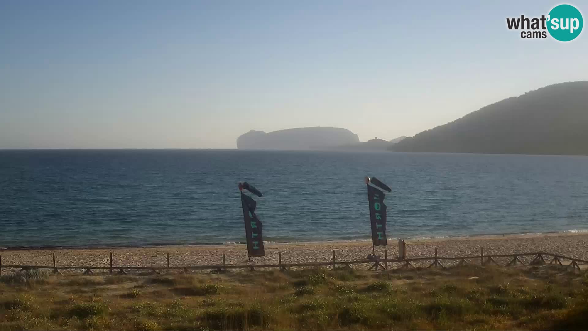 Live webcam La Stalla beach Riviera del Corallo – Alghero – Sardinia – Italy