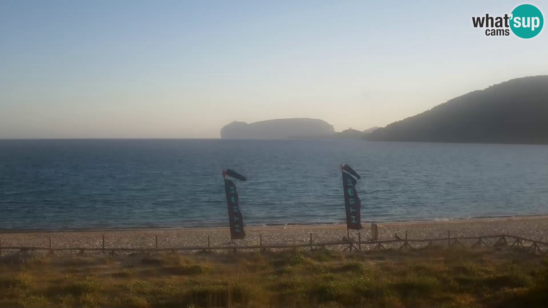 Spletna kamera plaža La Stalla Riviera del Corallo – Alghero – Sardinija – Italija