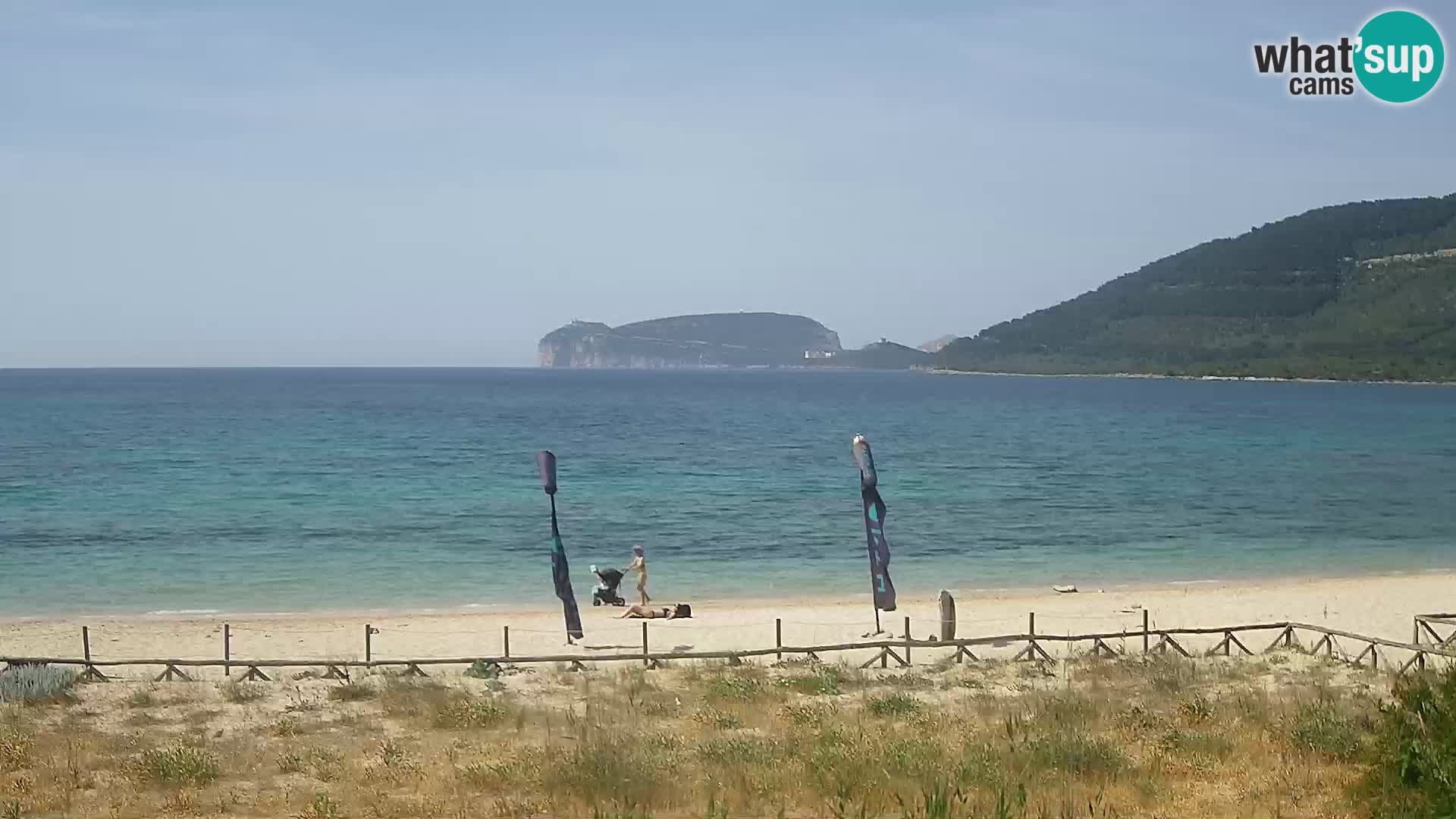 Webcam spiaggia La Stalla Riviera del Corallo – Alghero – Sardegna