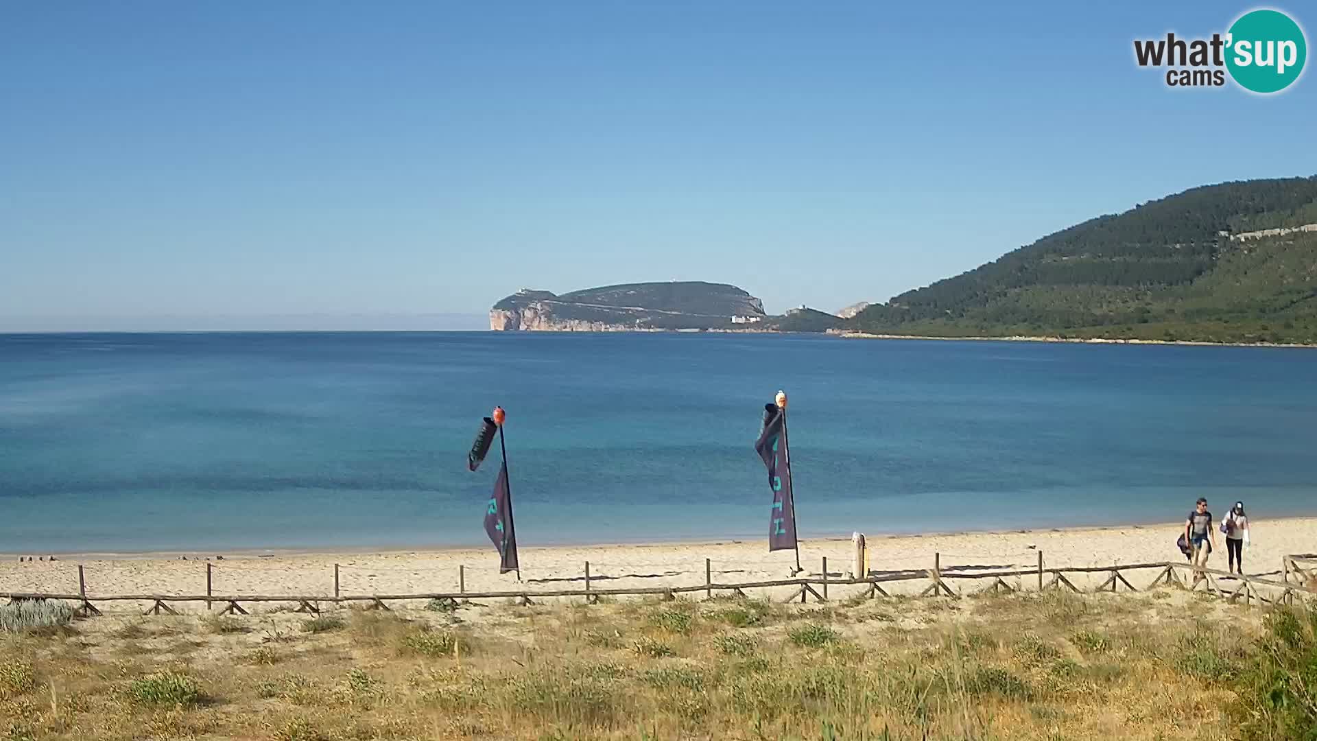 Spletna kamera plaža La Stalla Riviera del Corallo – Alghero – Sardinija – Italija