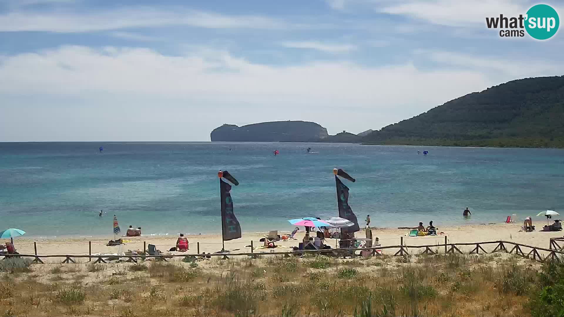 Web kamera uživo plaža La Stalla Riviera del Corallo – Alghero – Sardinija – Italija