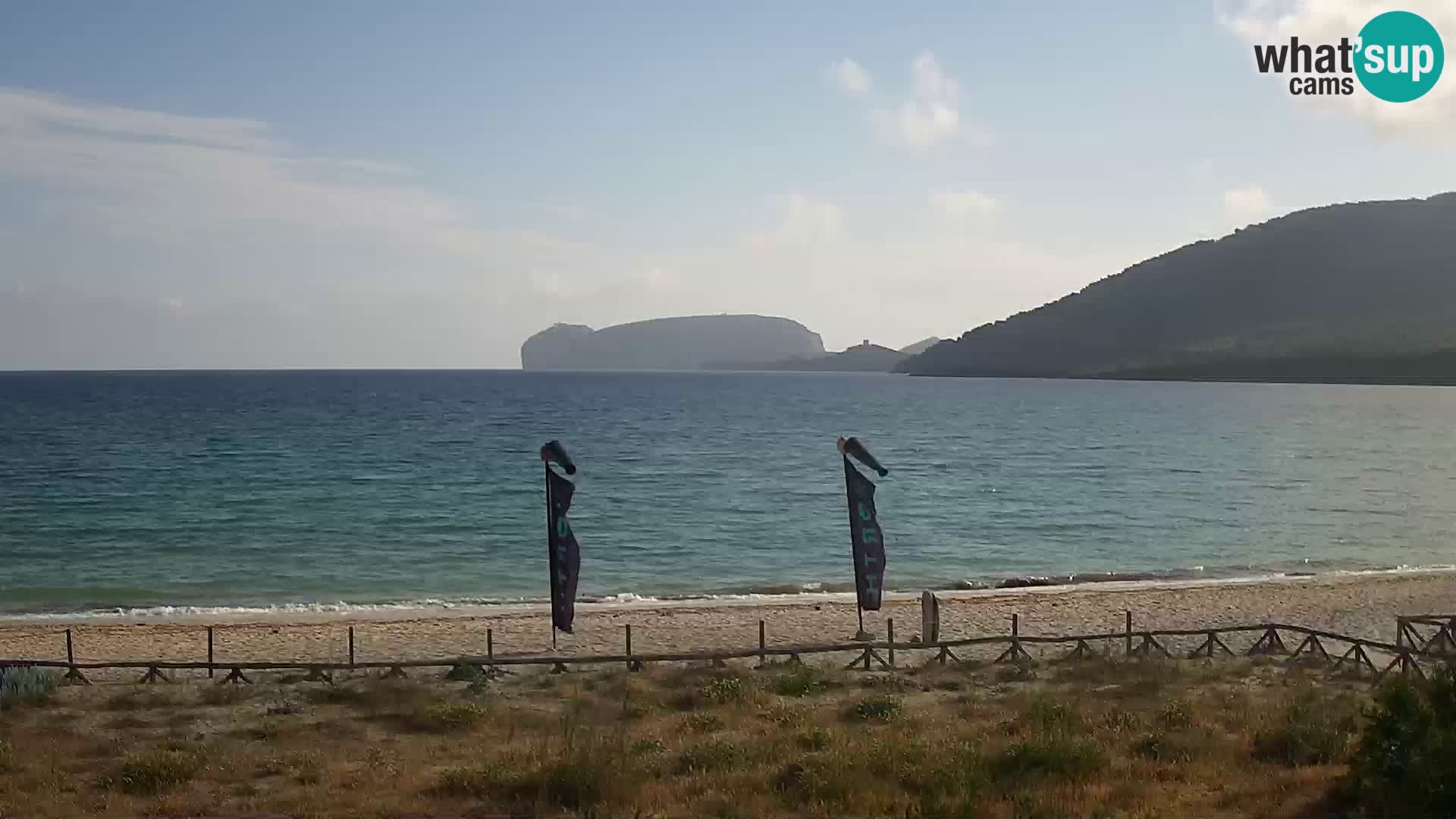 Live webcam La Stalla beach Riviera del Corallo – Alghero – Sardinia – Italy