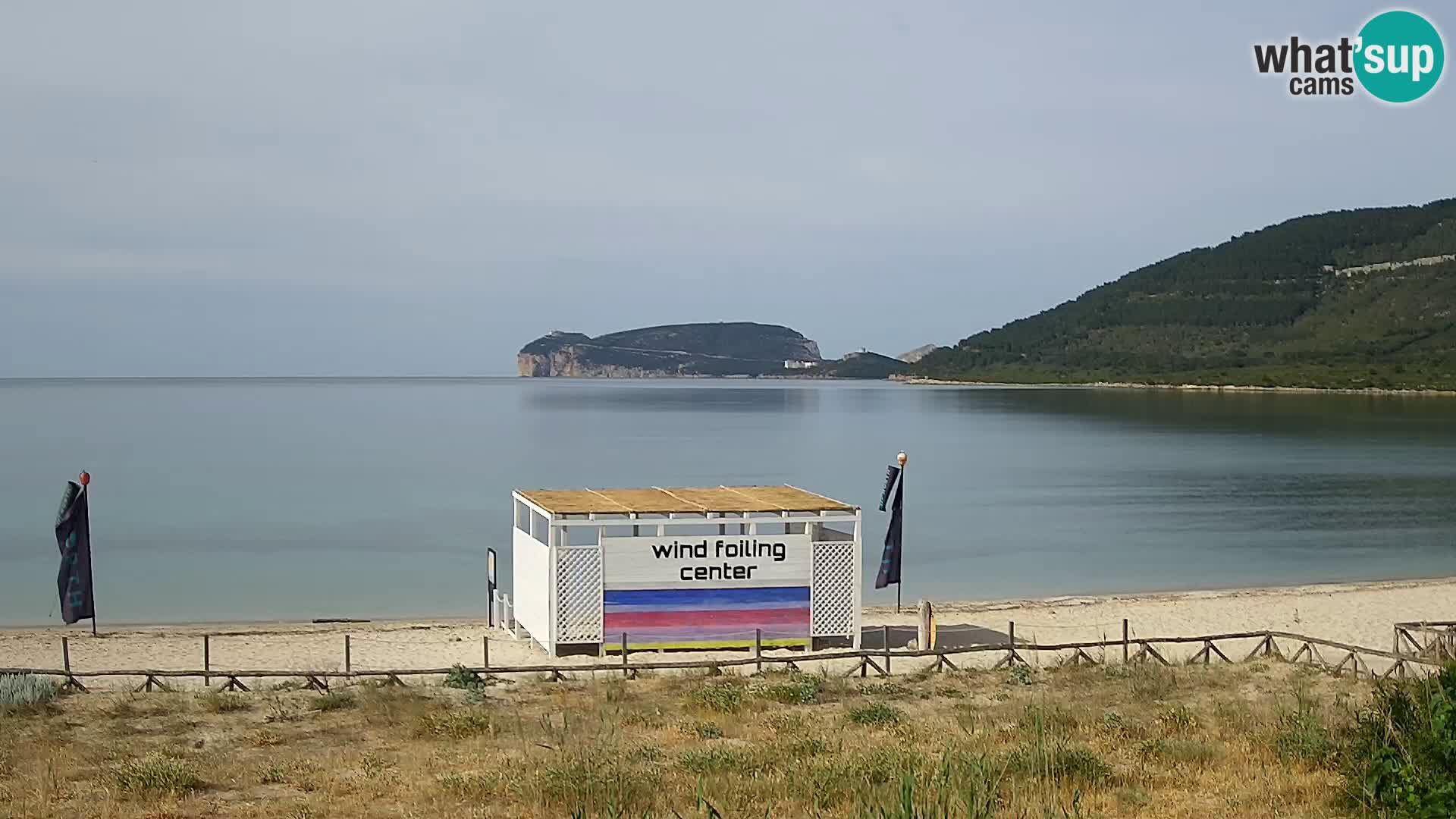 Spletna kamera plaža La Stalla Riviera del Corallo – Alghero – Sardinija – Italija