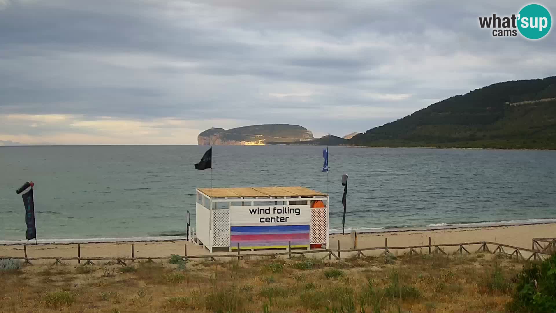 Webcam spiaggia La Stalla Riviera del Corallo – Alghero – Sardegna