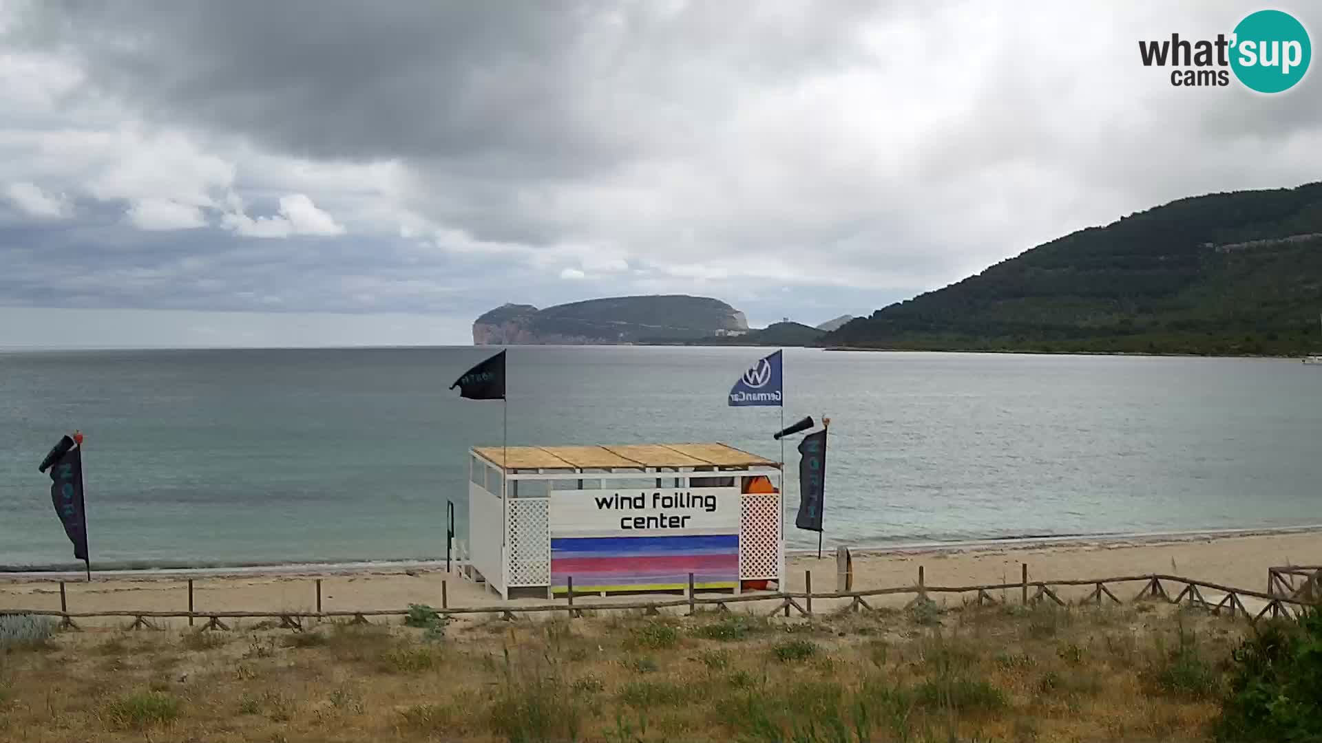 Spletna kamera plaža La Stalla Riviera del Corallo – Alghero – Sardinija – Italija