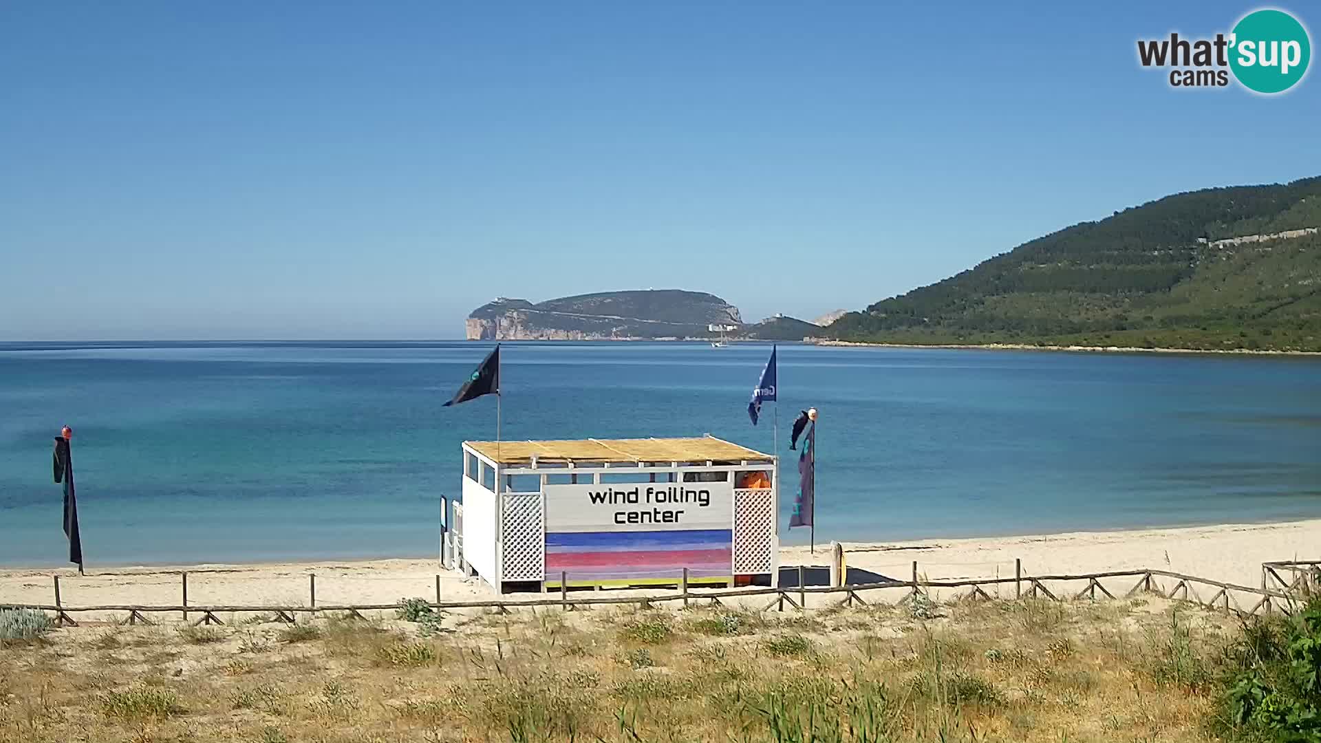 Webcam spiaggia La Stalla Riviera del Corallo – Alghero – Sardegna