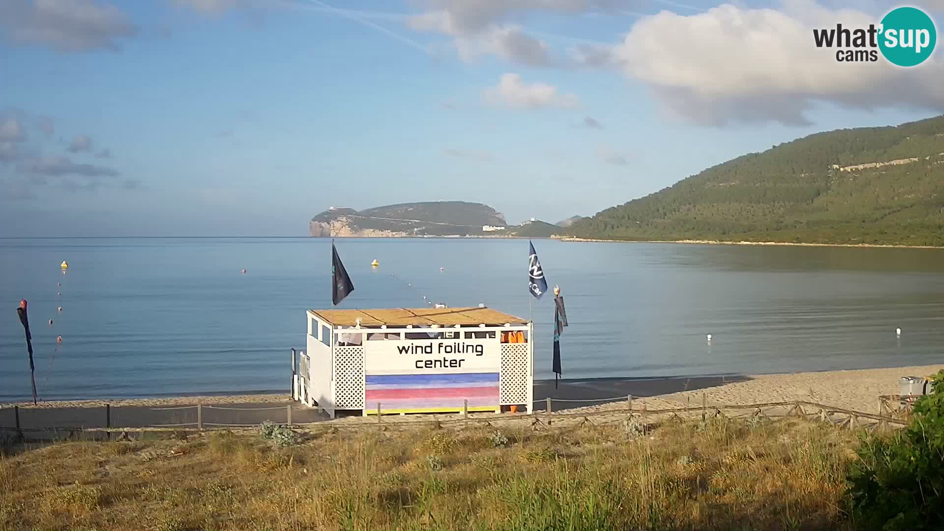 Live webcam La Stalla beach Riviera del Corallo – Alghero – Sardinia – Italy