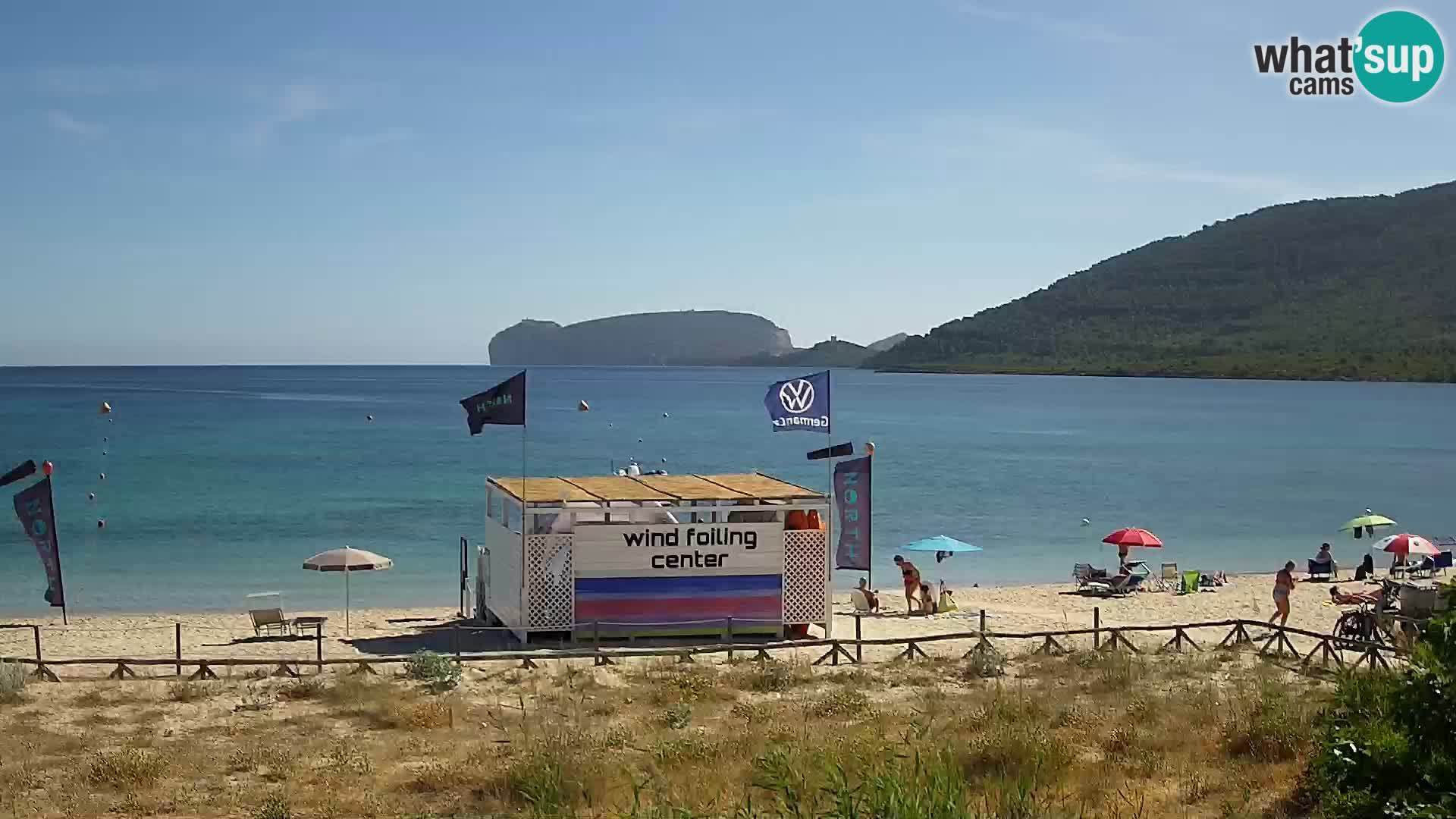 Spletna kamera plaža La Stalla Riviera del Corallo – Alghero – Sardinija – Italija
