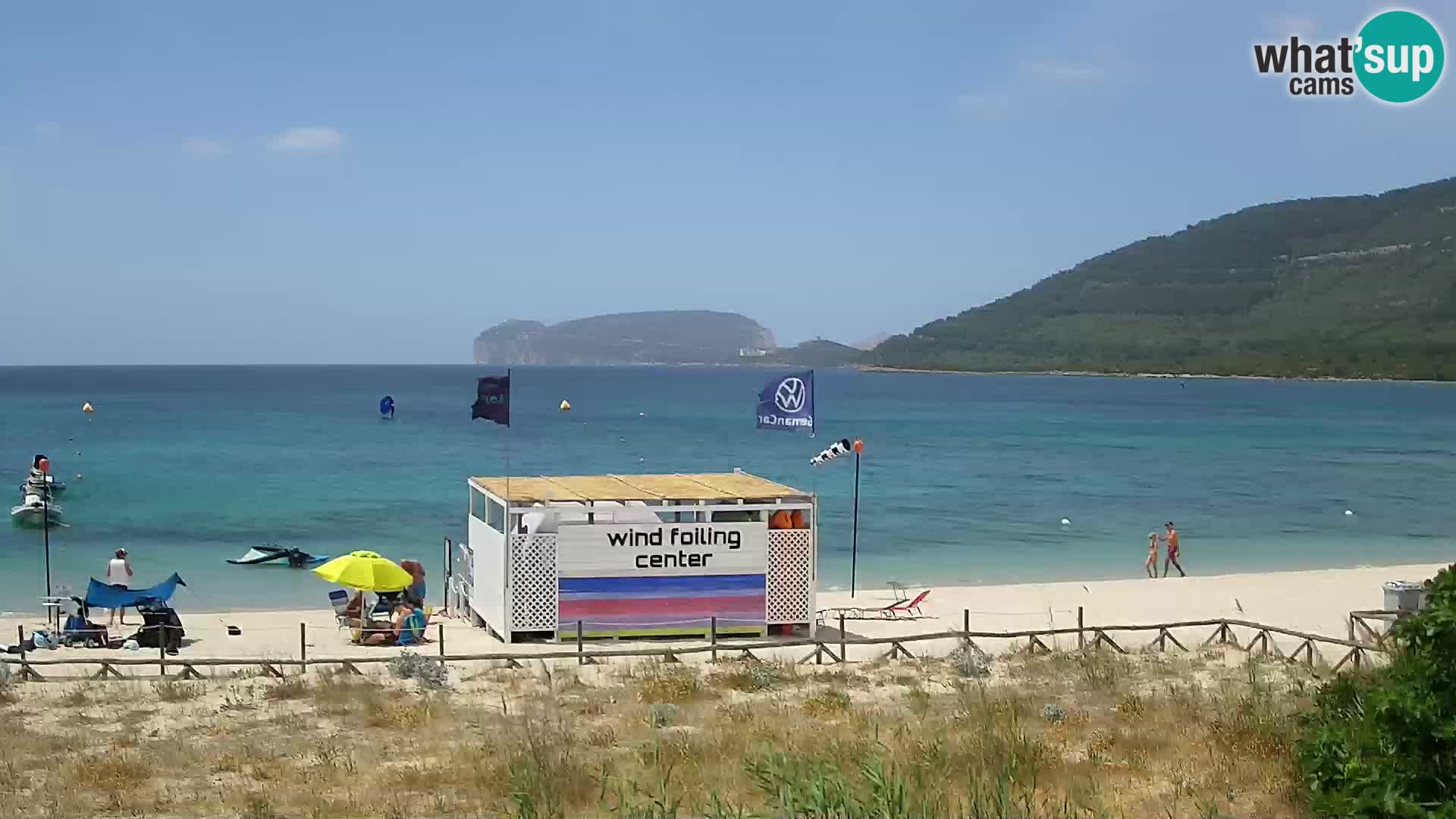Spletna kamera plaža La Stalla Riviera del Corallo – Alghero – Sardinija – Italija