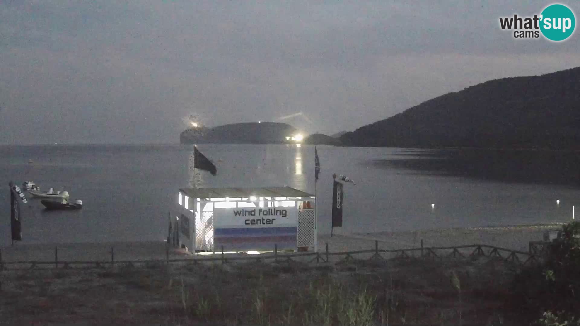 Live webcam La Stalla beach Riviera del Corallo – Alghero – Sardinia – Italy