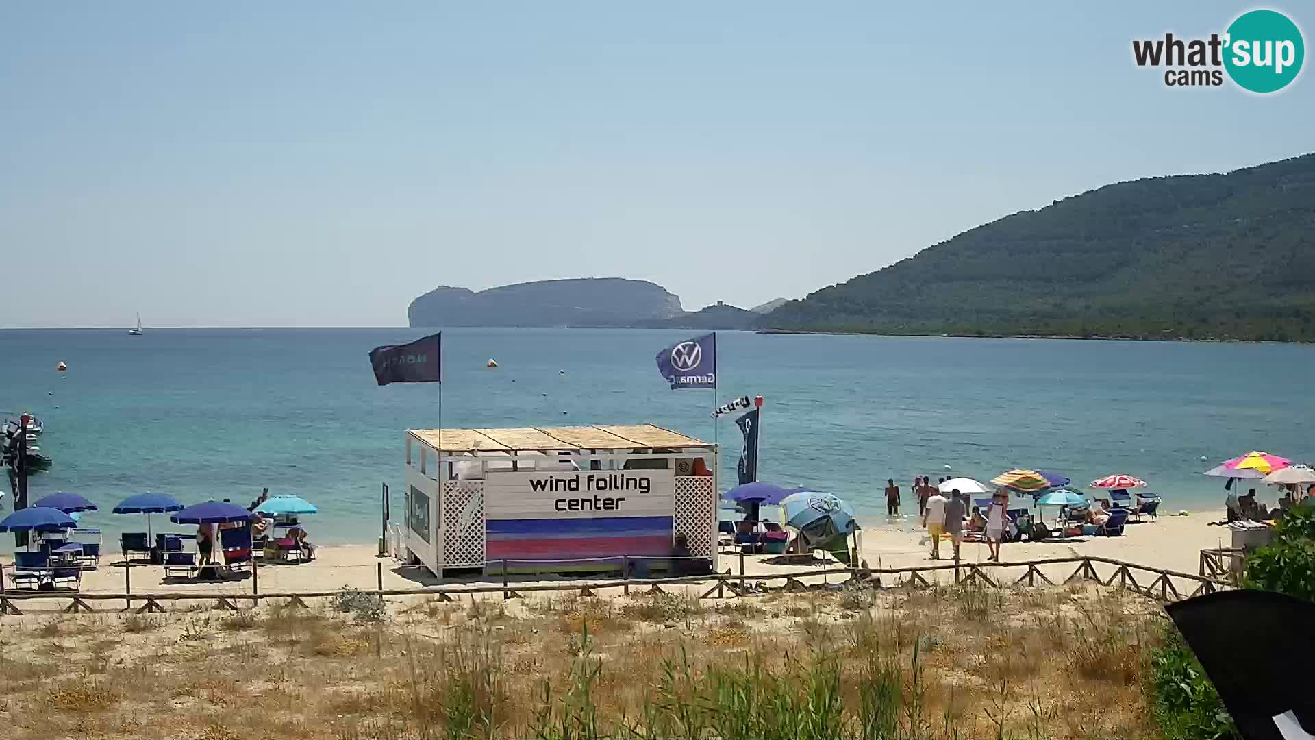 Live webcam La Stalla beach Riviera del Corallo – Alghero – Sardinia – Italy