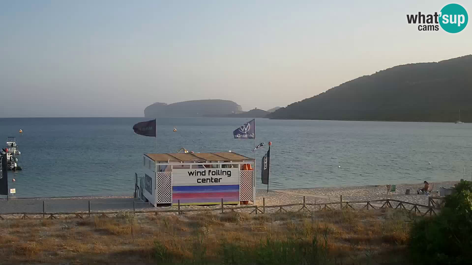Webcam en direct Plage de La Stalla Riviera del Corallo – Alghero – Sardaigne – Italie