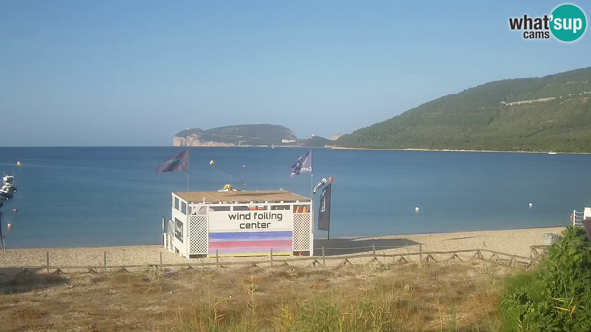 Webcam spiaggia La Stalla Riviera del Corallo – Alghero – Sardegna