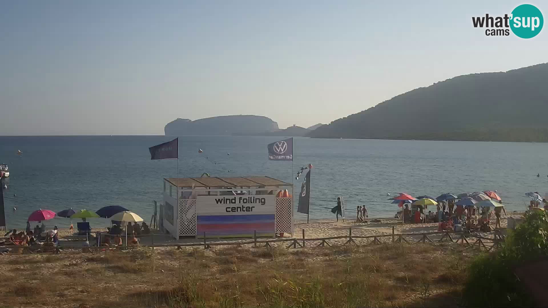 Live webcam La Stalla beach Riviera del Corallo – Alghero – Sardinia – Italy