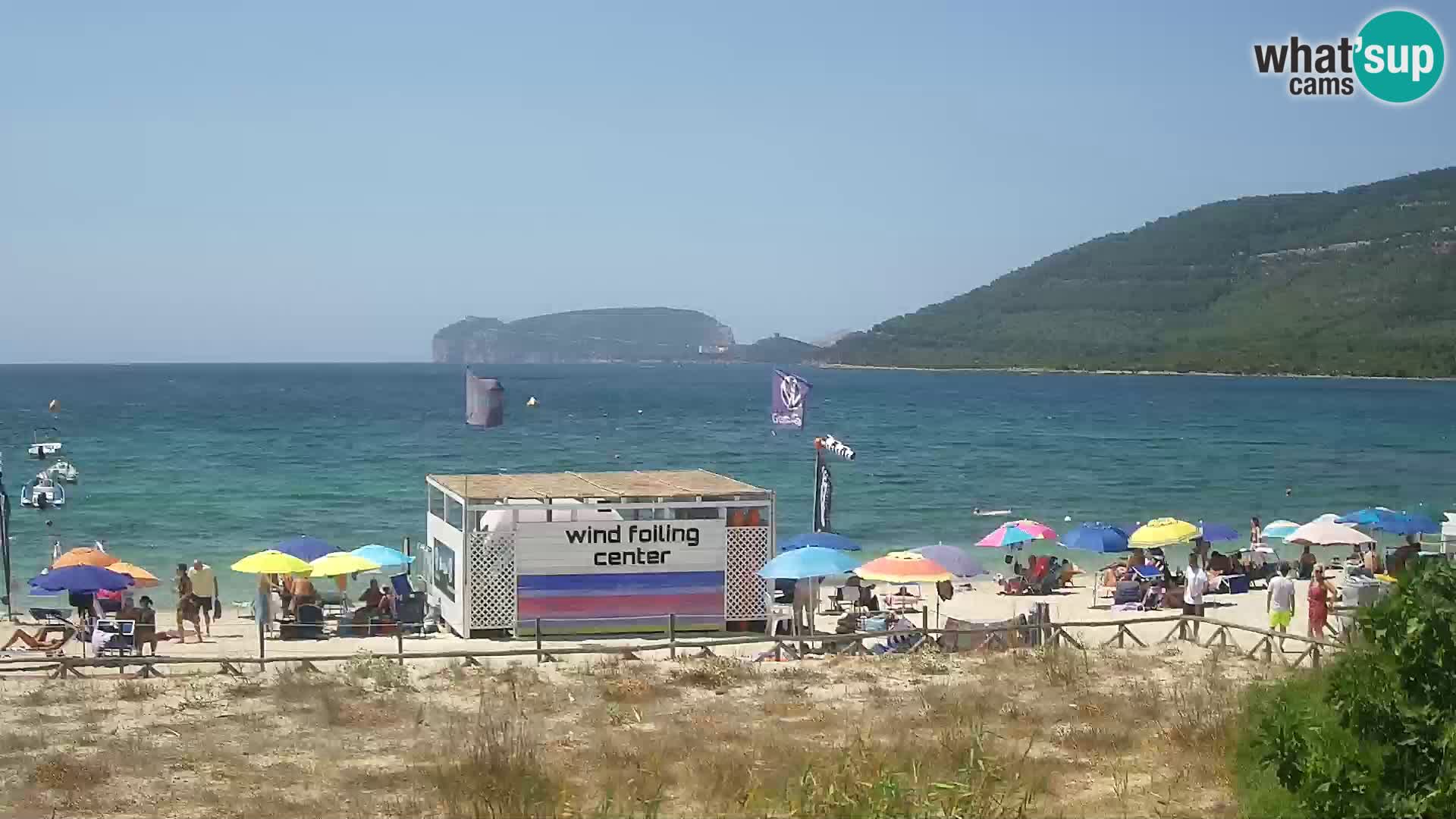 Spletna kamera plaža La Stalla Riviera del Corallo – Alghero – Sardinija – Italija