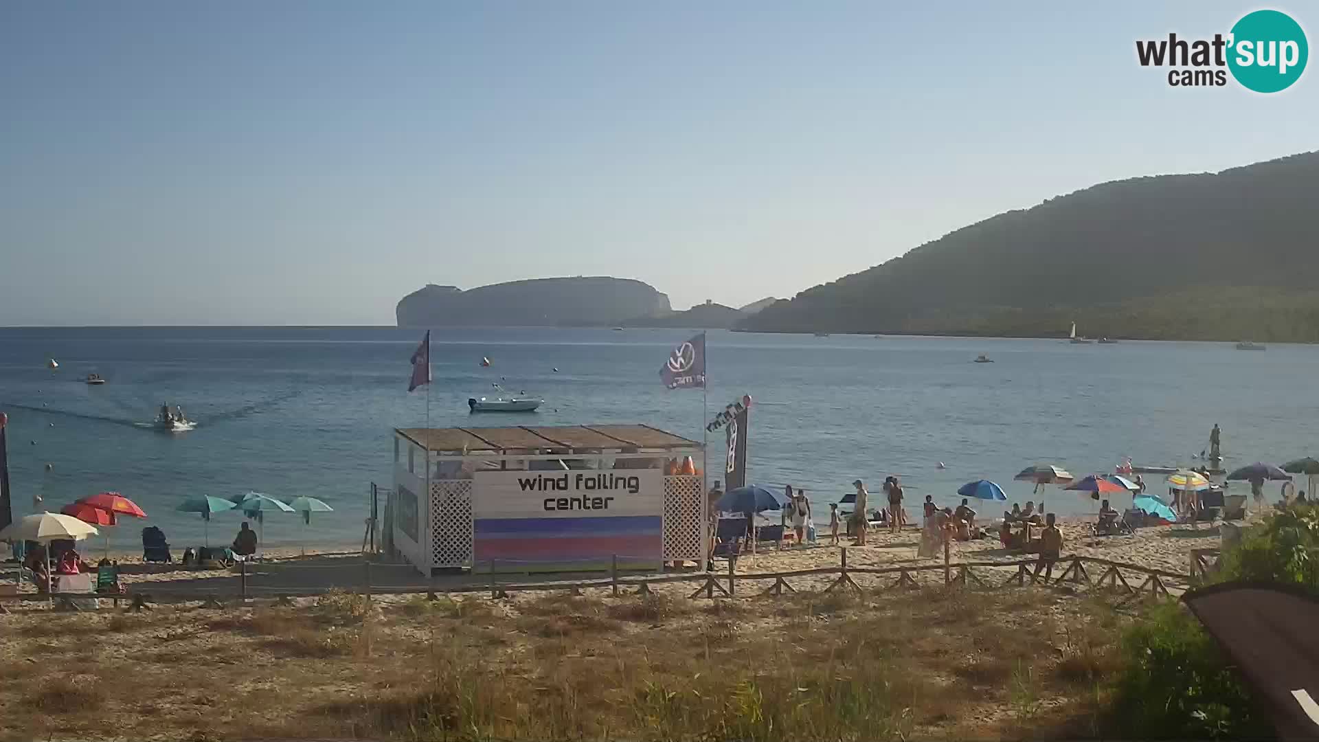 Live webcam La Stalla beach Riviera del Corallo – Alghero – Sardinia – Italy
