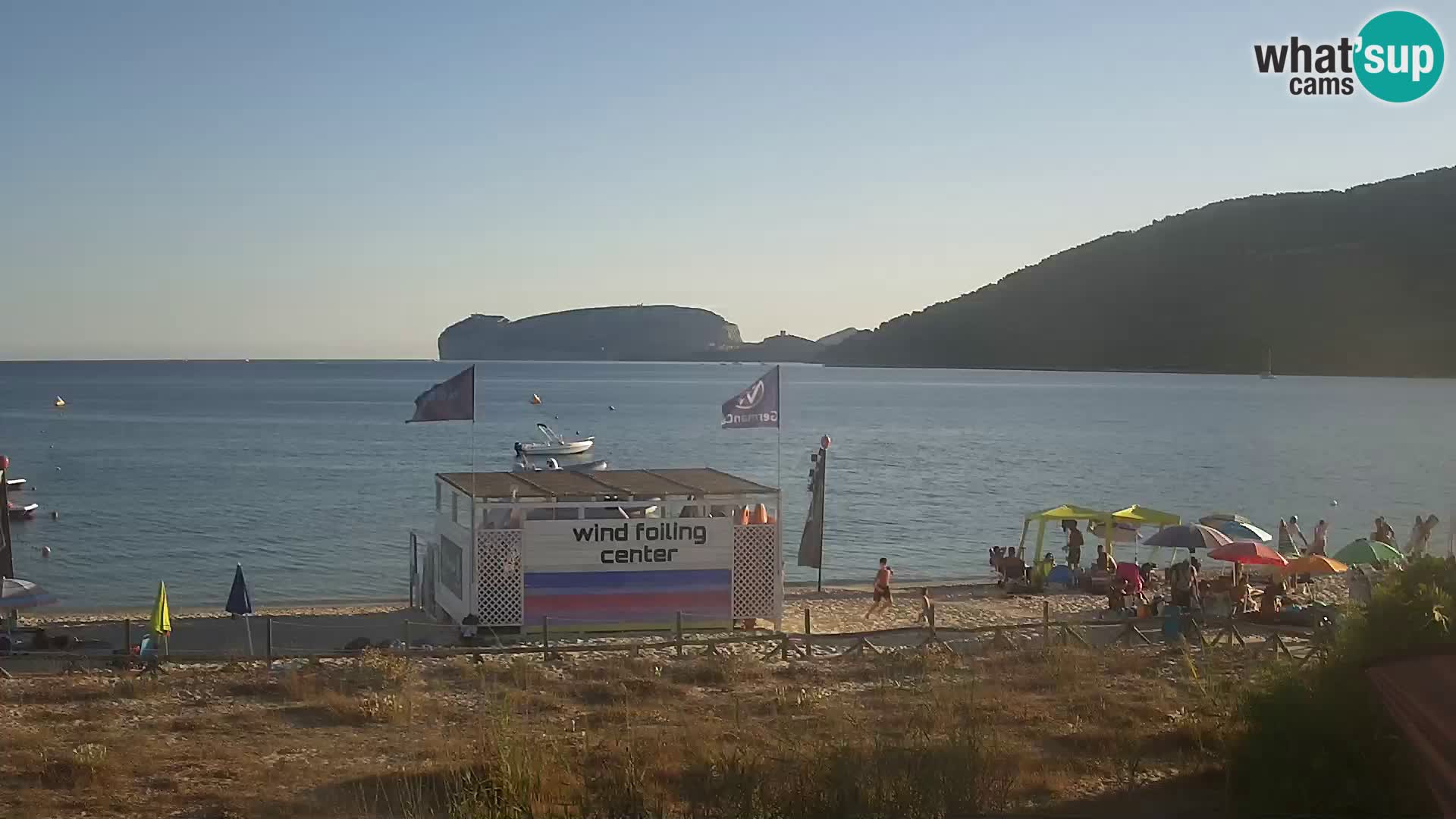 Webcam en direct Plage de La Stalla Riviera del Corallo – Alghero – Sardaigne – Italie