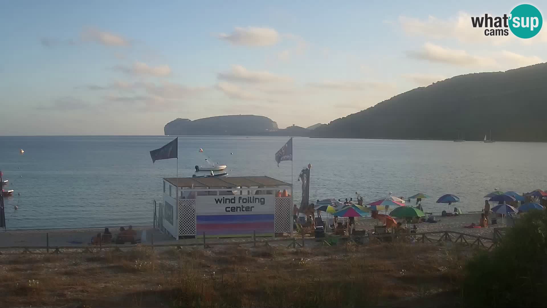 Spletna kamera plaža La Stalla Riviera del Corallo – Alghero – Sardinija – Italija