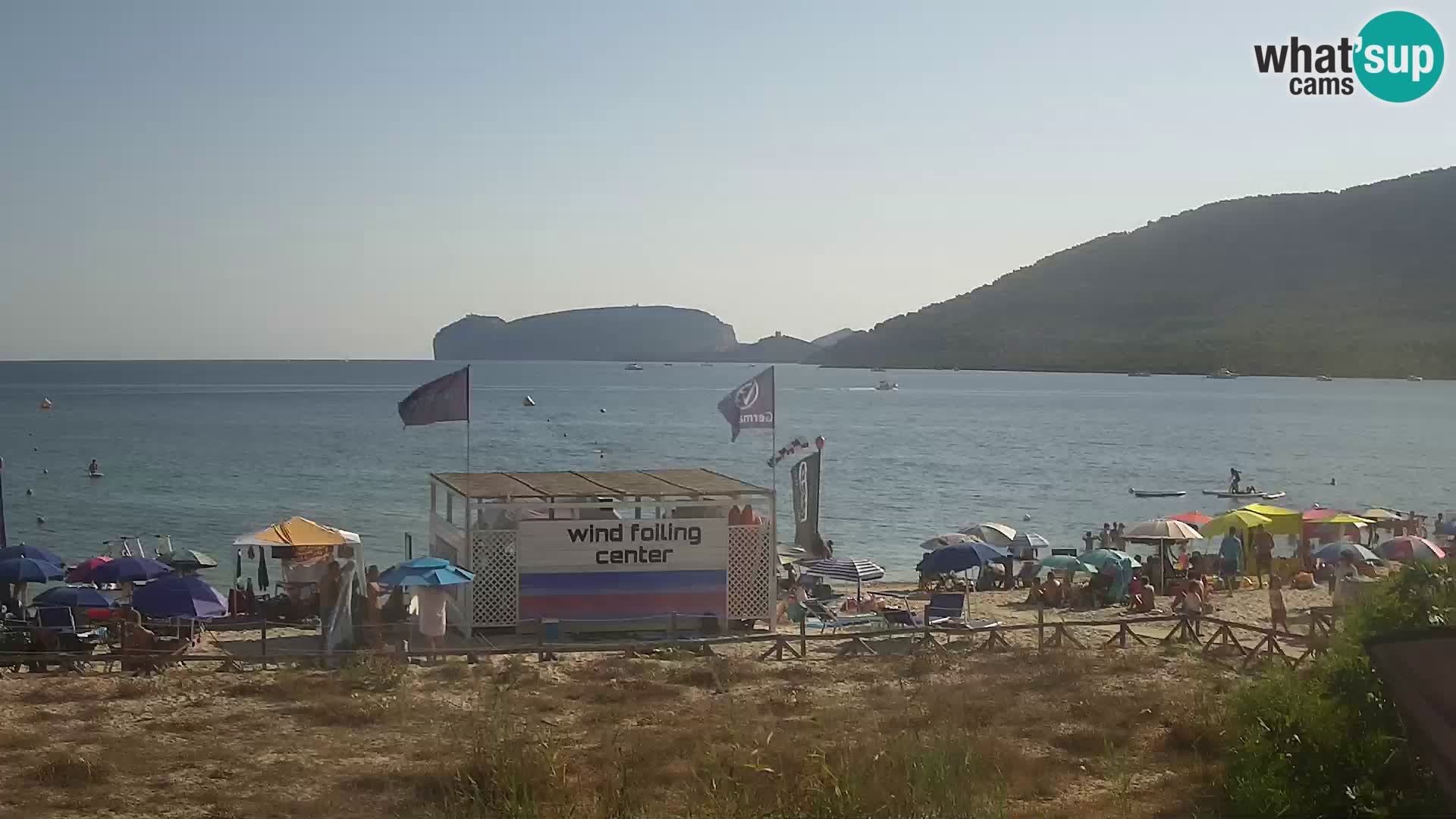 Live webcam La Stalla beach Riviera del Corallo – Alghero – Sardinia – Italy