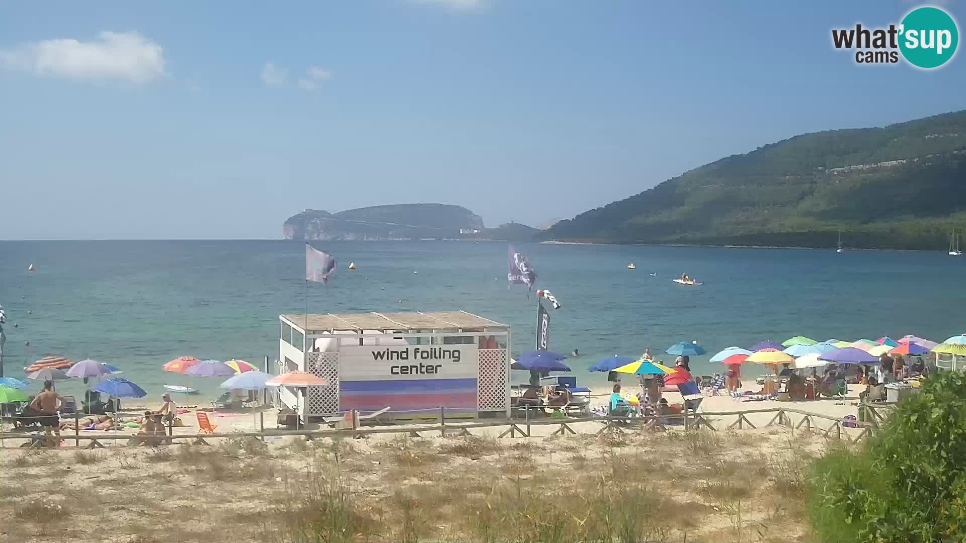 Spletna kamera plaža La Stalla Riviera del Corallo – Alghero – Sardinija – Italija
