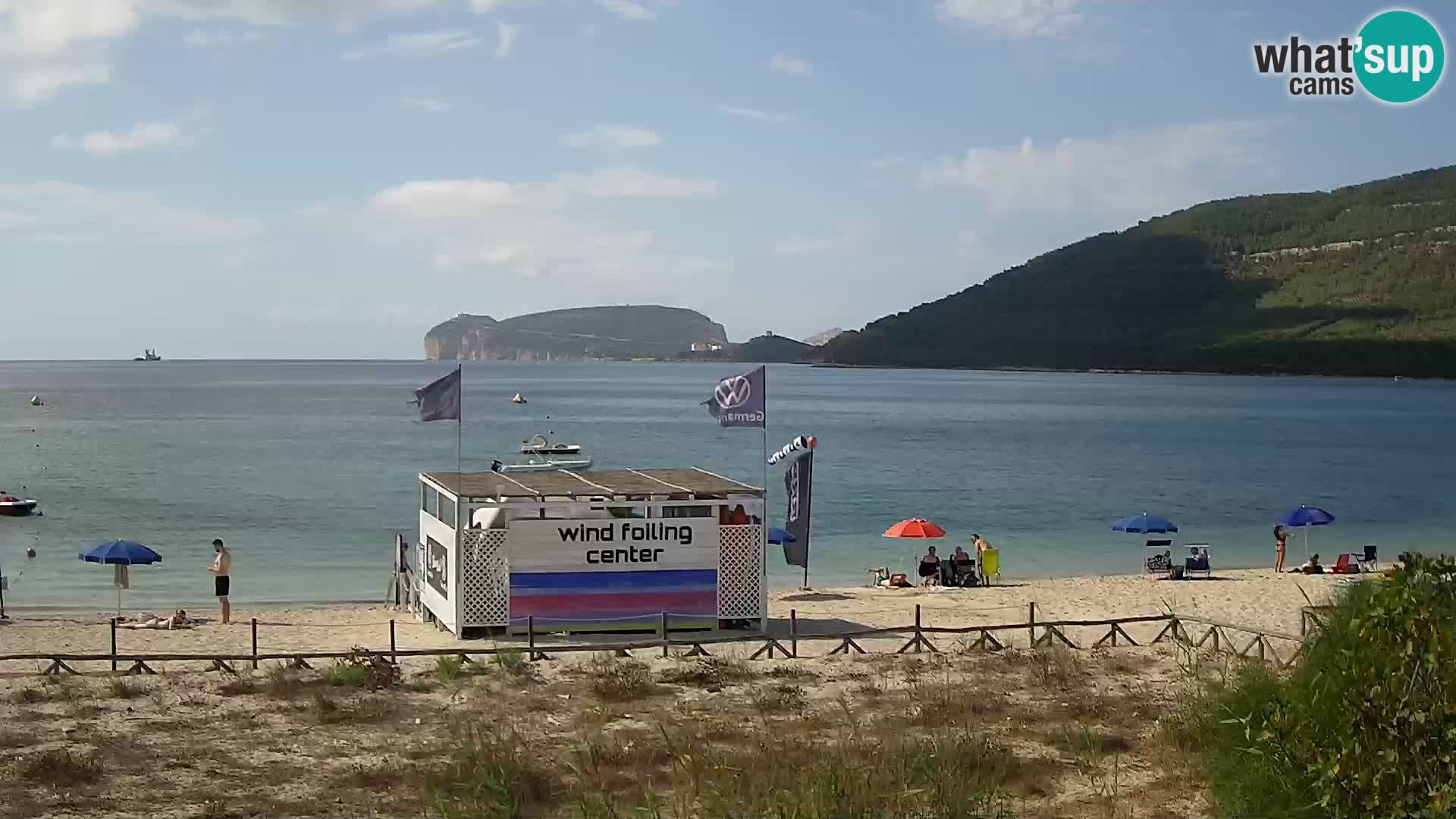 Webcam spiaggia La Stalla Riviera del Corallo – Alghero – Sardegna