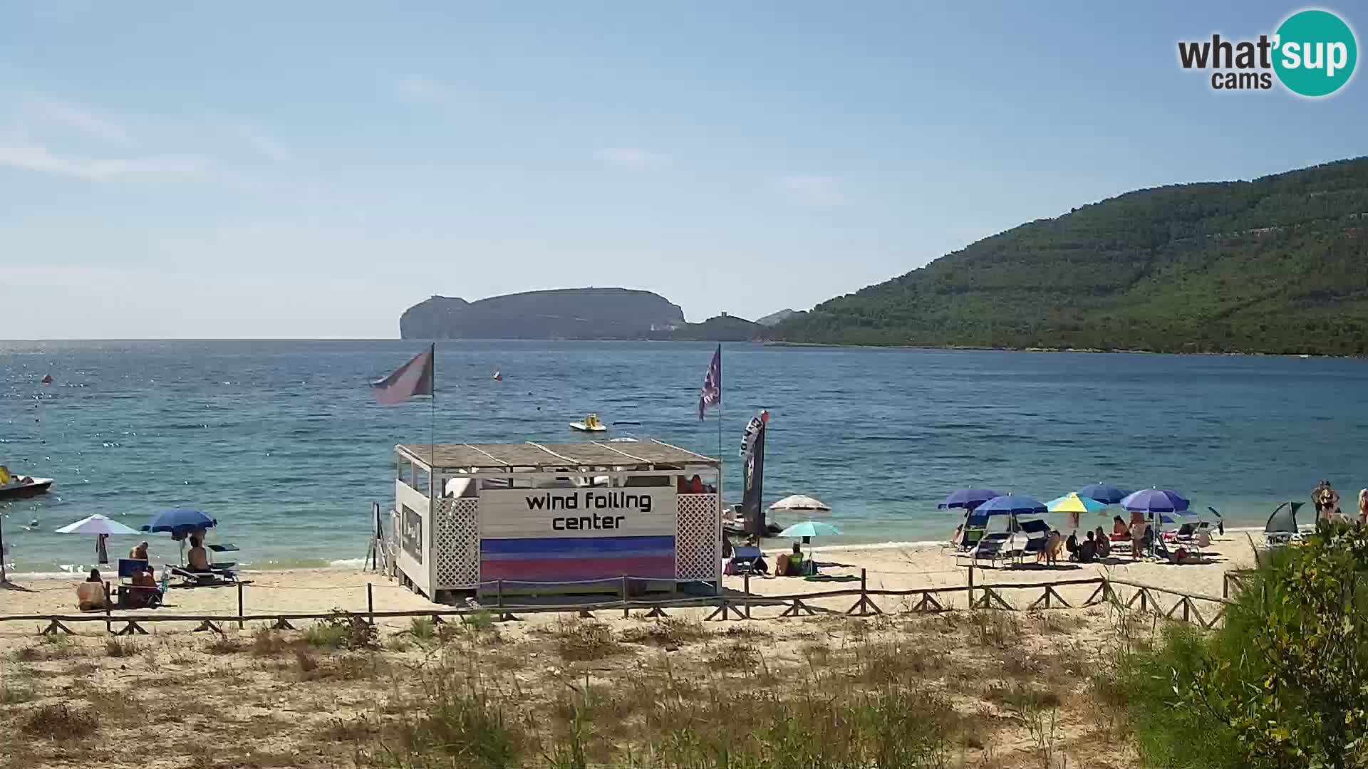 Live webcam La Stalla beach Riviera del Corallo – Alghero – Sardinia – Italy