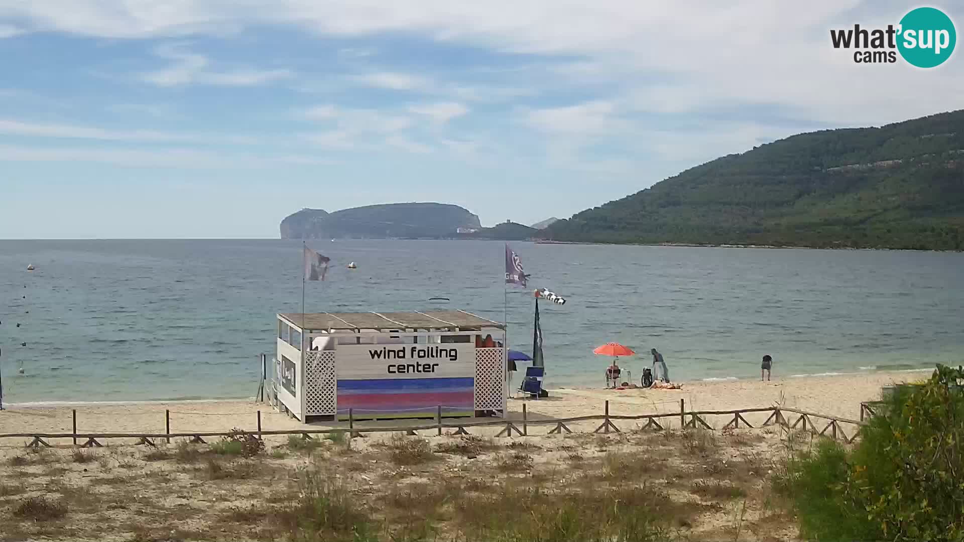 Live webcam La Stalla beach Riviera del Corallo – Alghero – Sardinia – Italy