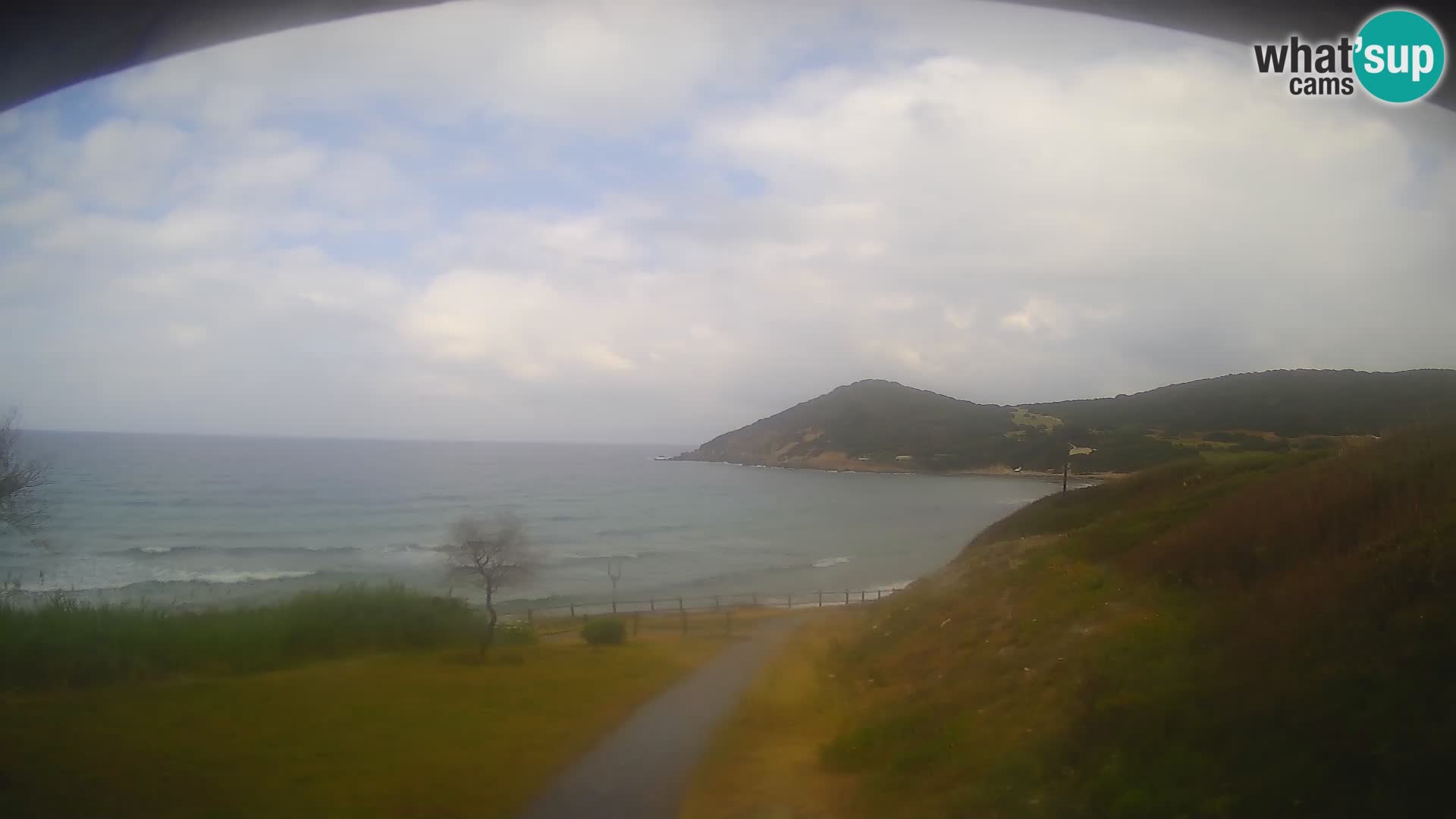 Webcam spiaggia Poglina – Vista dal bar Da Ricciolina – Alghero – Sardegna