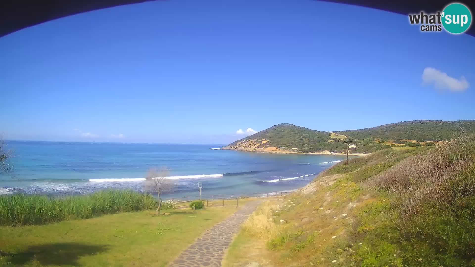 Webcam plage Poglina – Da Ricciolina – Alghero – Sardaigne