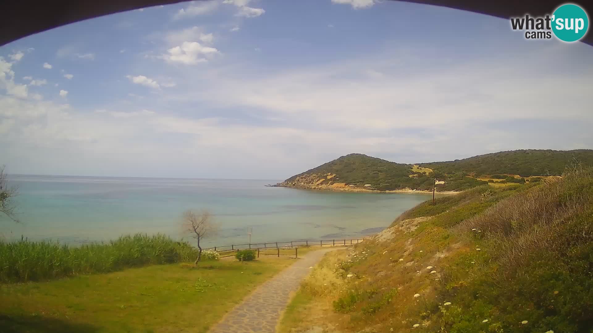 Webcam Poglina beach – Da Ricciolina – Alghero – Sardinia