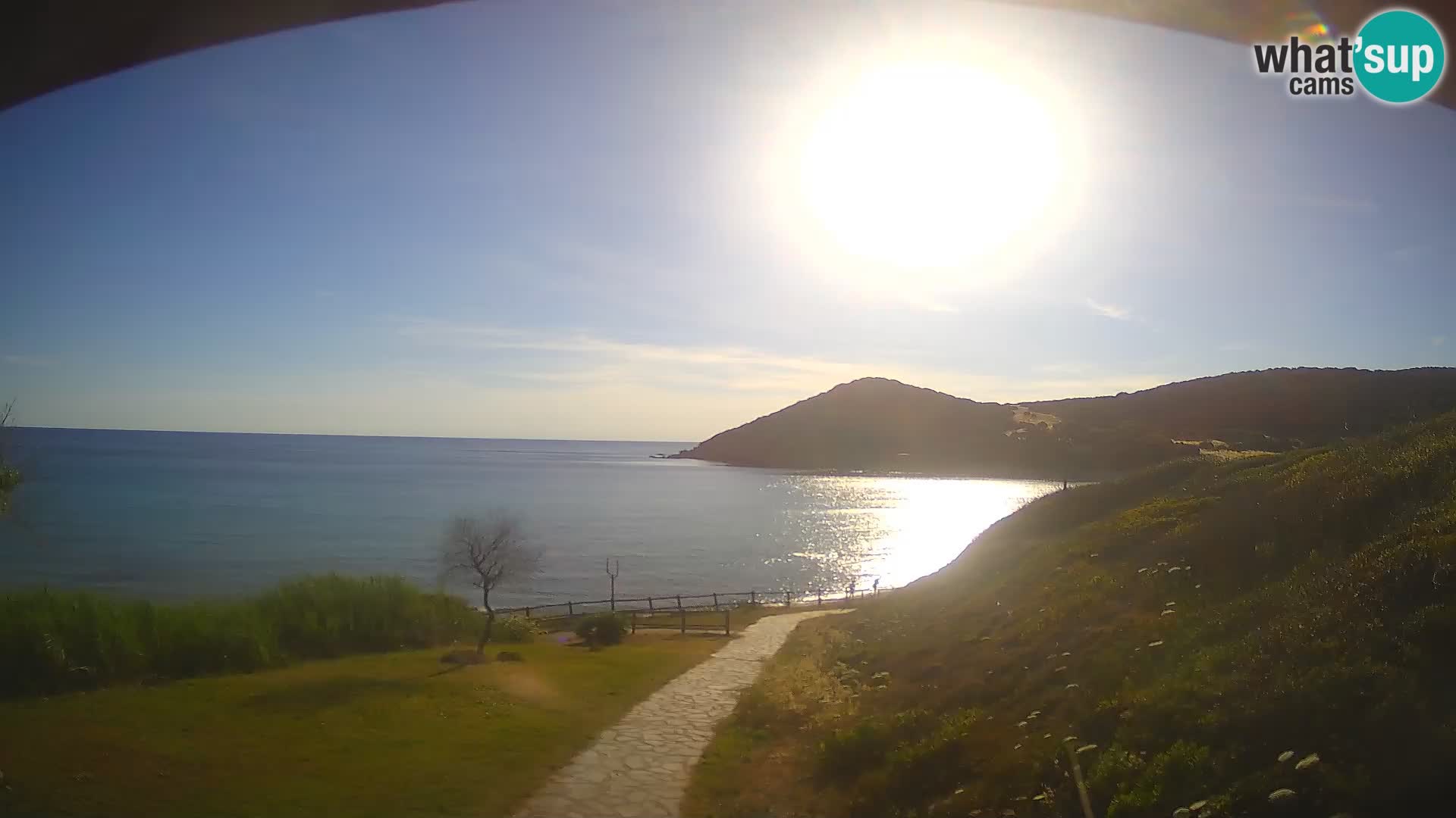 Camera en vivo playa Poglina – Da Ricciolina – Alghero – Cerdeña
