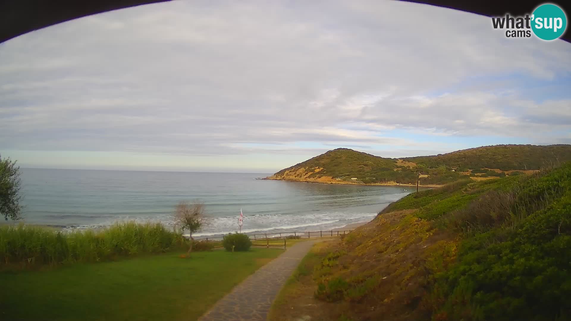 Camera en vivo playa Poglina – Da Ricciolina – Alghero – Cerdeña