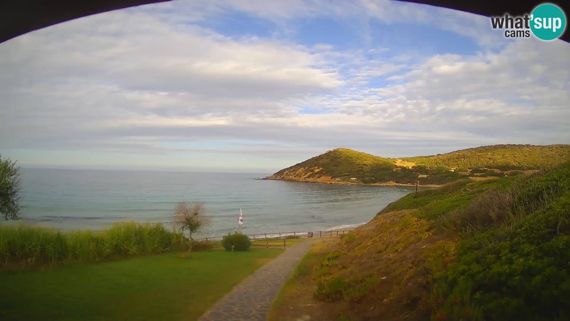 Camera en vivo playa Poglina – Da Ricciolina – Alghero – Cerdeña