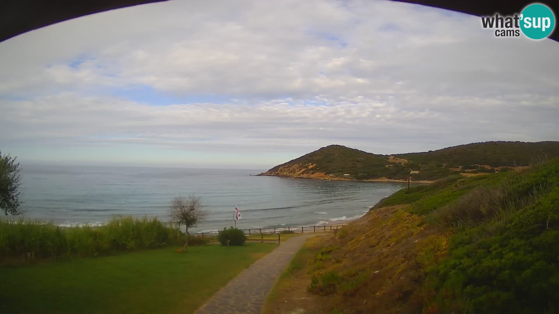 Camera en vivo playa Poglina – Da Ricciolina – Alghero – Cerdeña