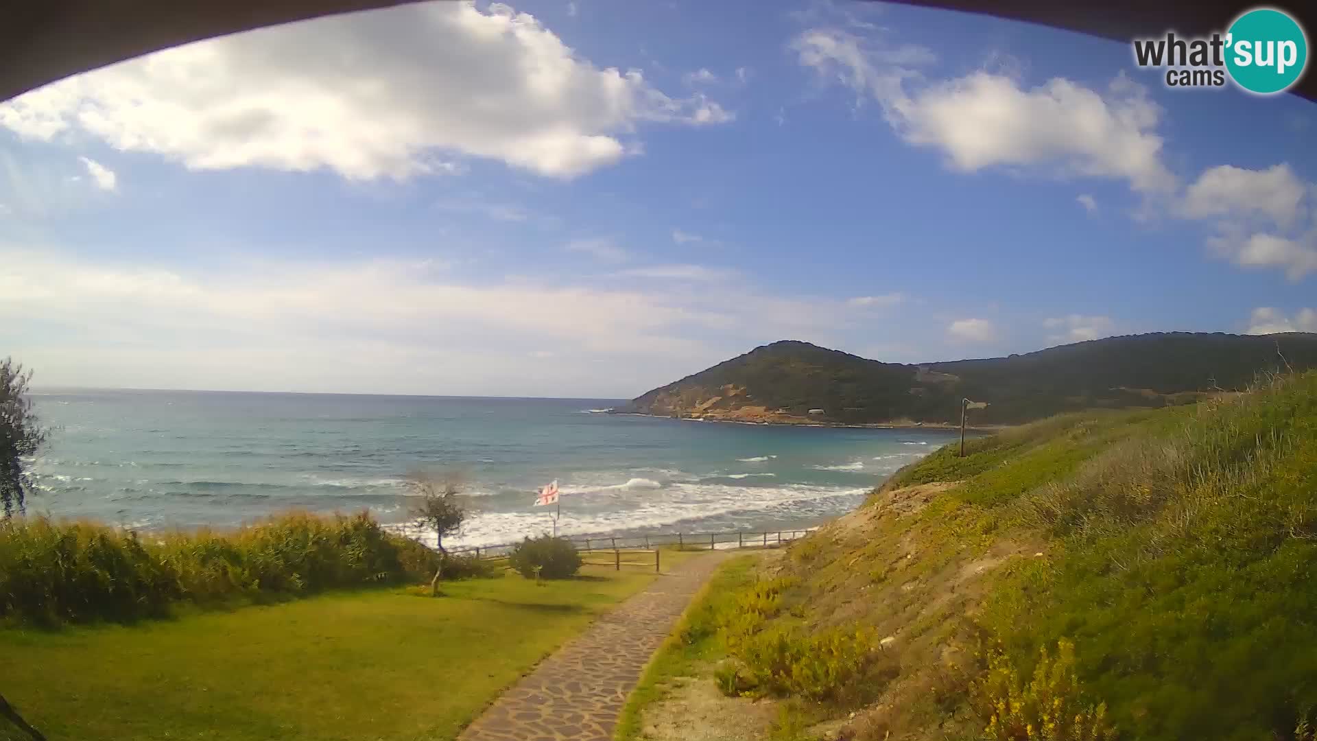 Web kamera plaža Poglina – Da Ricciolina – Alghero – Sardinija