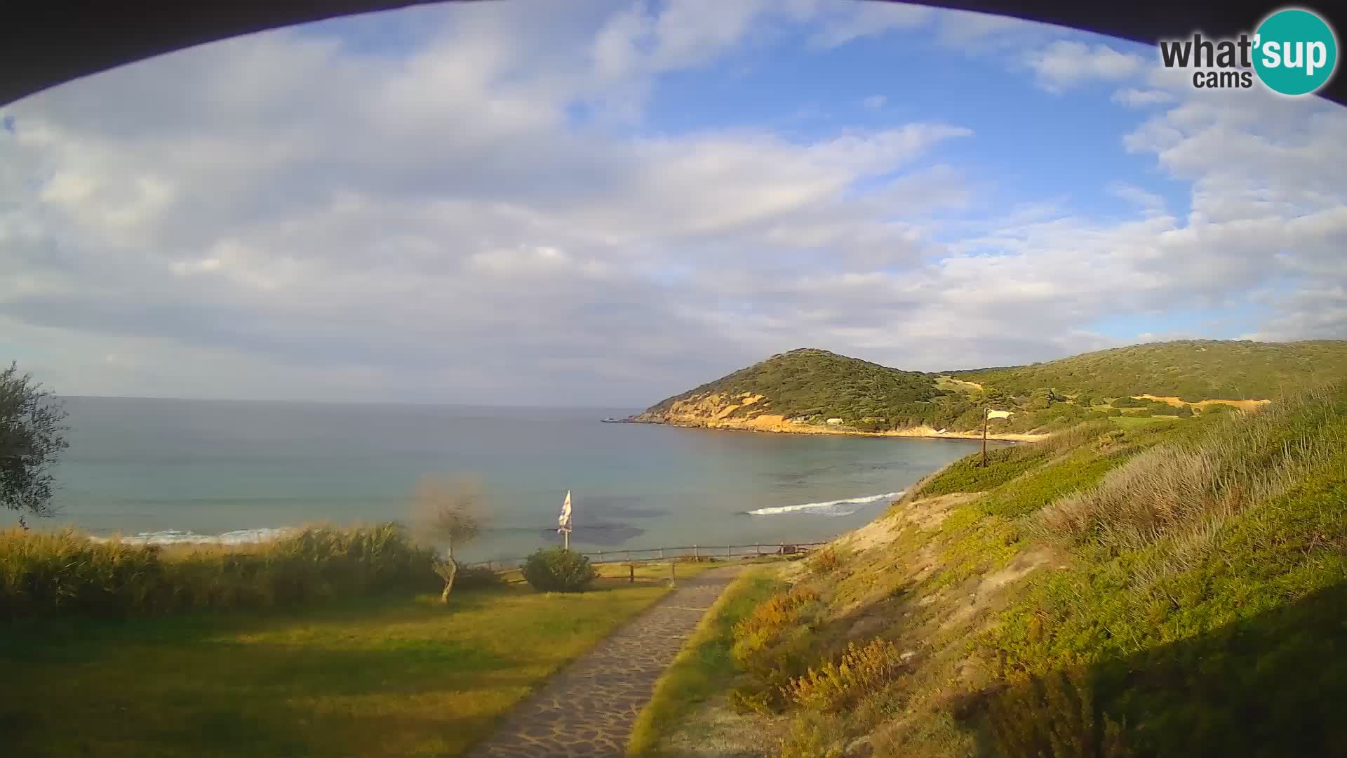 Camera en vivo playa Poglina – Da Ricciolina – Alghero – Cerdeña