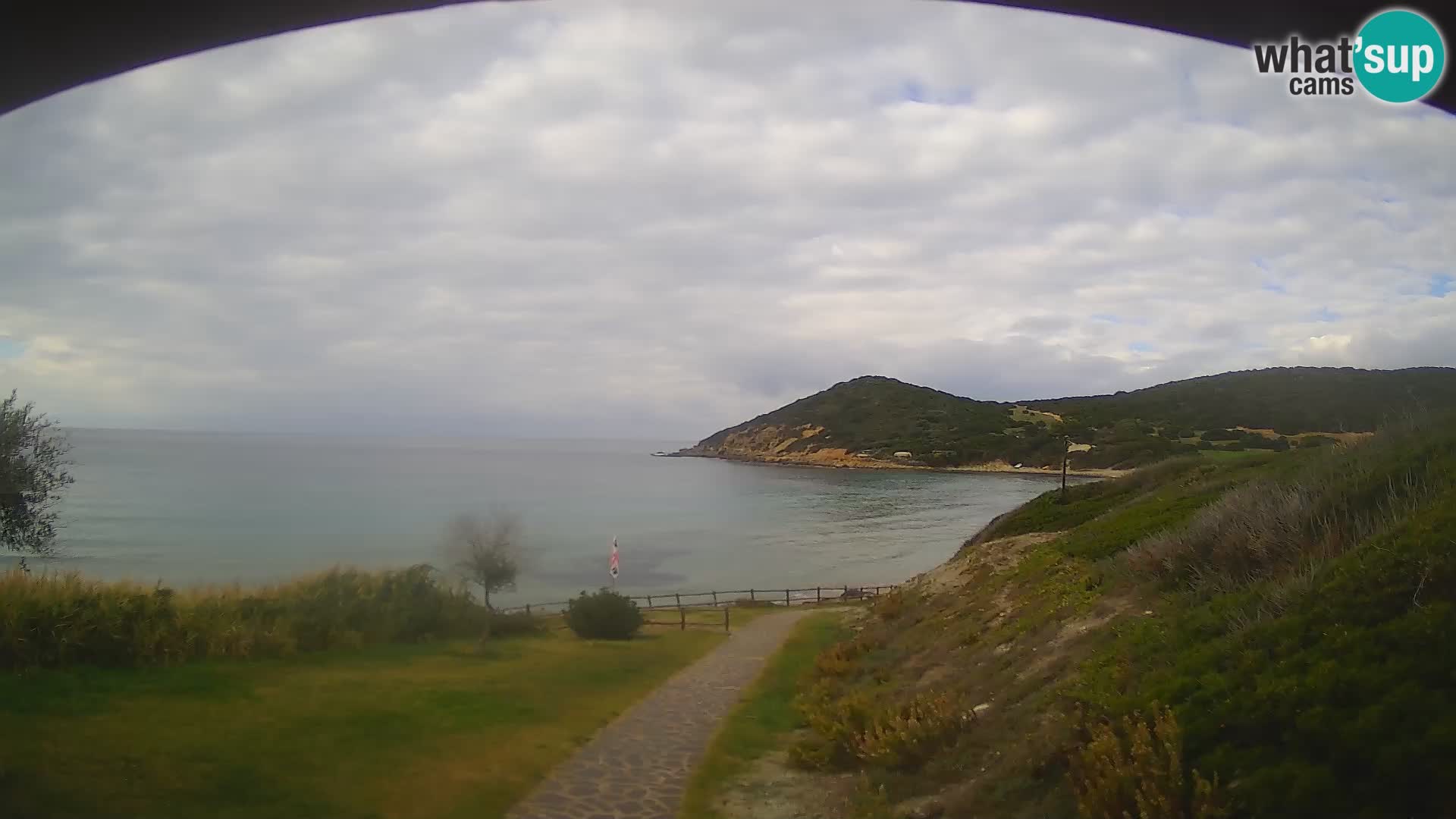 Web kamera plaža Poglina – Da Ricciolina – Alghero – Sardinija