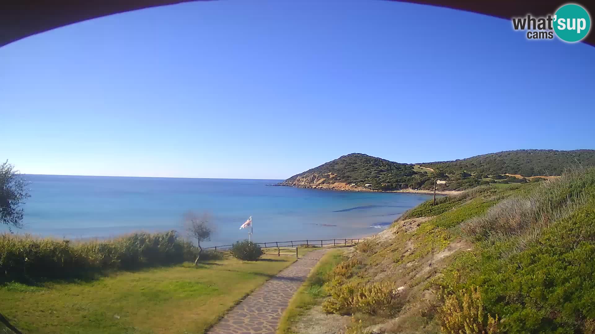 Webcam Poglina beach – Da Ricciolina – Alghero – Sardinia