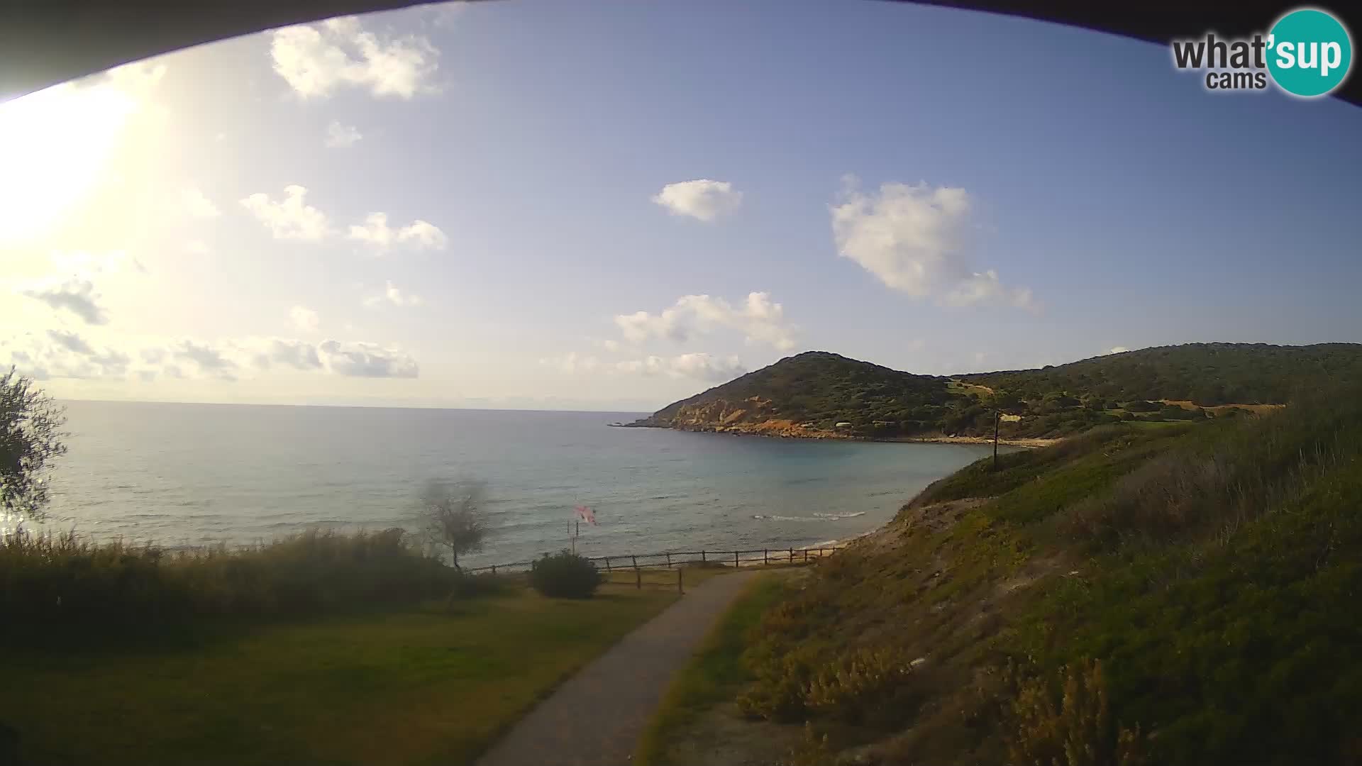 Webcam Poglina beach – Da Ricciolina – Alghero – Sardinia