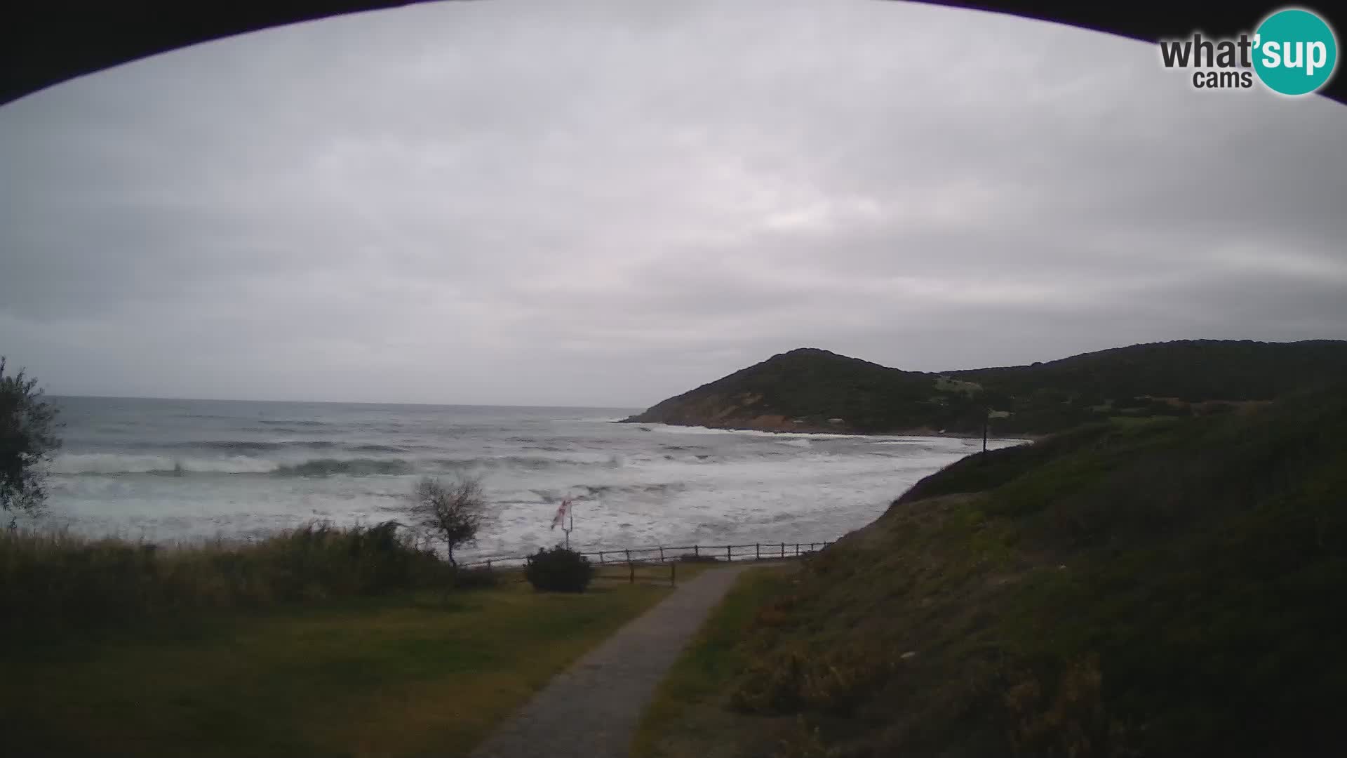 Camera en vivo playa Poglina – Da Ricciolina – Alghero – Cerdeña