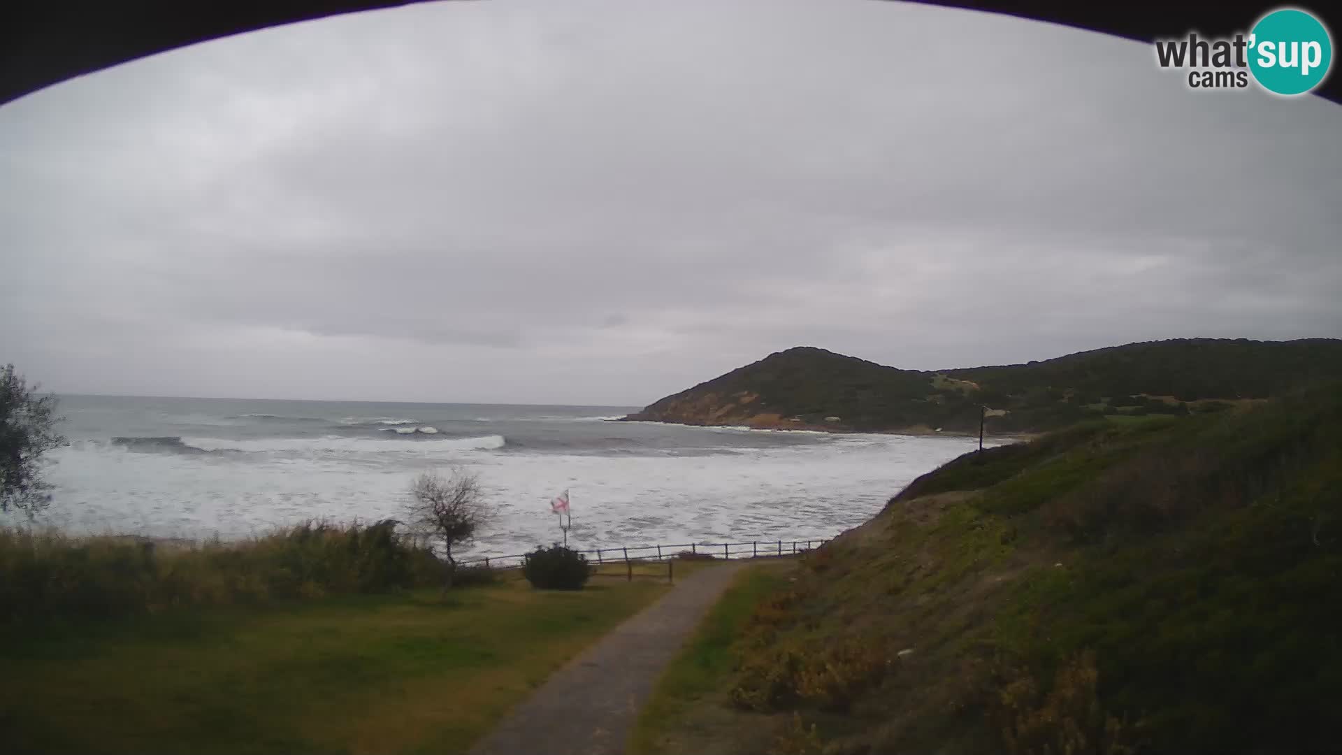 Camera en vivo playa Poglina – Da Ricciolina – Alghero – Cerdeña