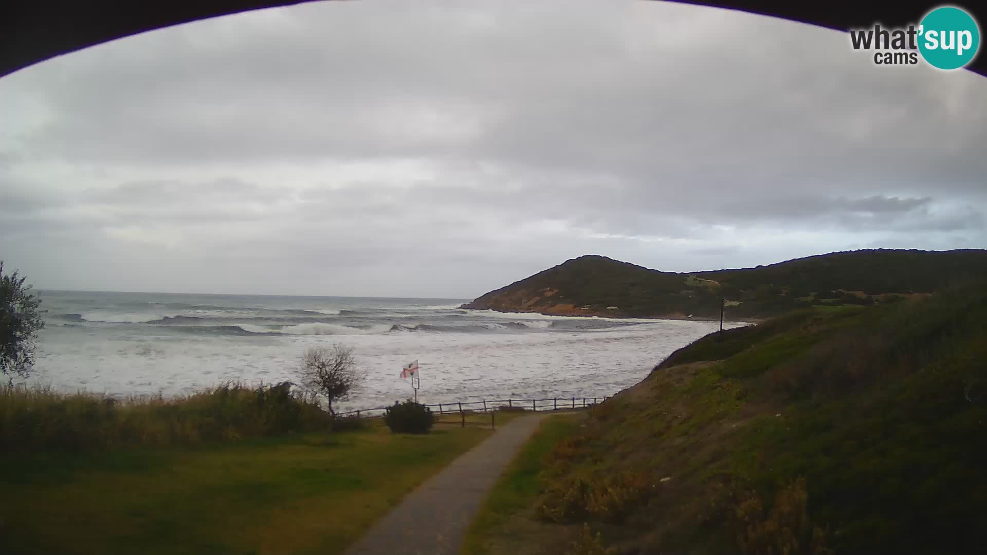 Camera en vivo playa Poglina – Da Ricciolina – Alghero – Cerdeña