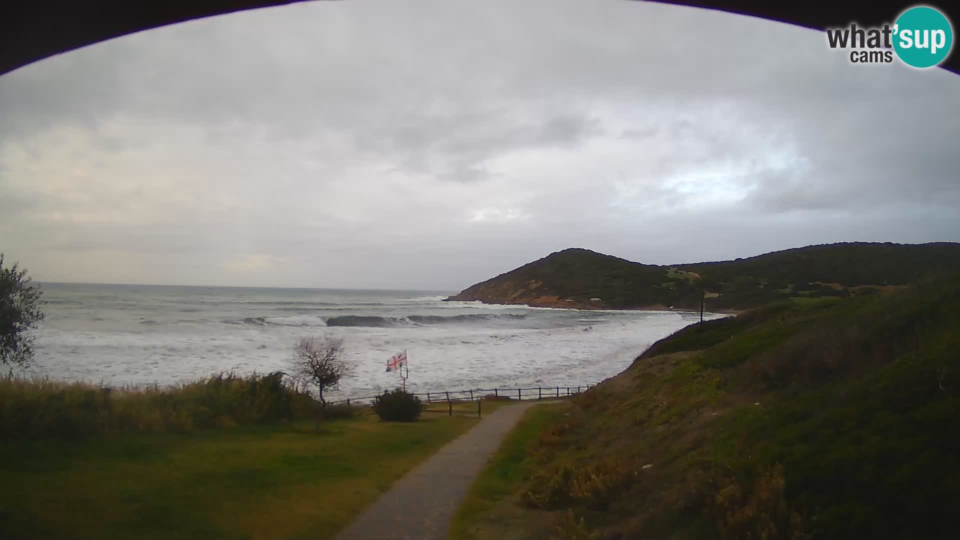 Camera en vivo playa Poglina – Da Ricciolina – Alghero – Cerdeña