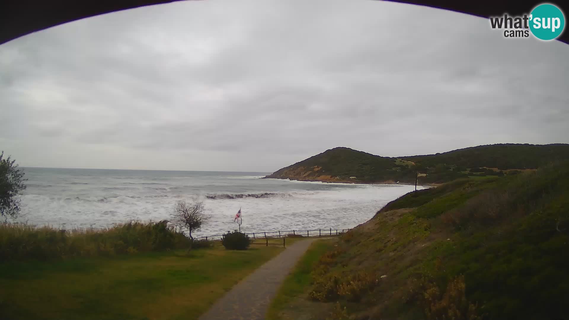 Camera en vivo playa Poglina – Da Ricciolina – Alghero – Cerdeña