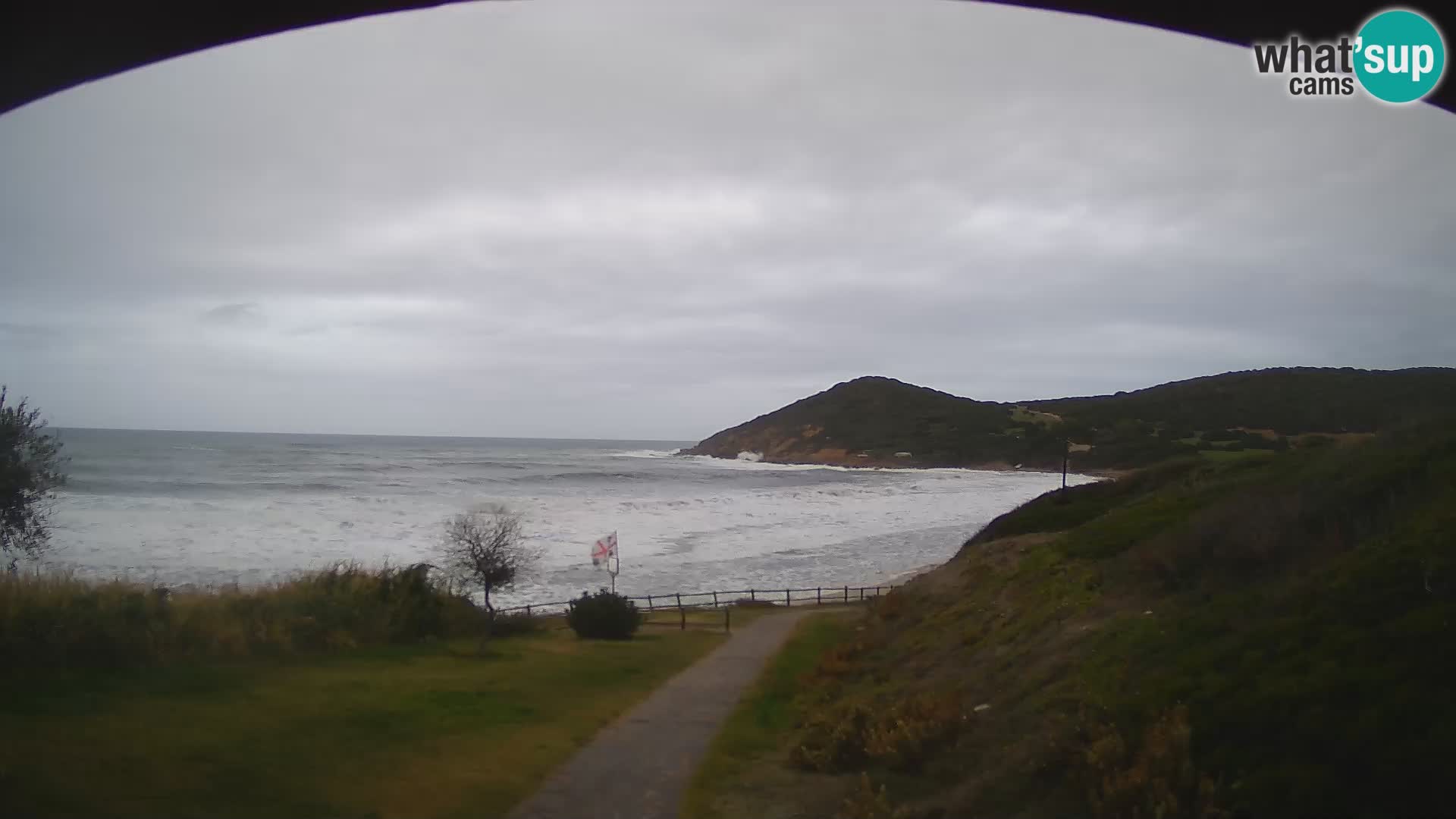 Camera en vivo playa Poglina – Da Ricciolina – Alghero – Cerdeña